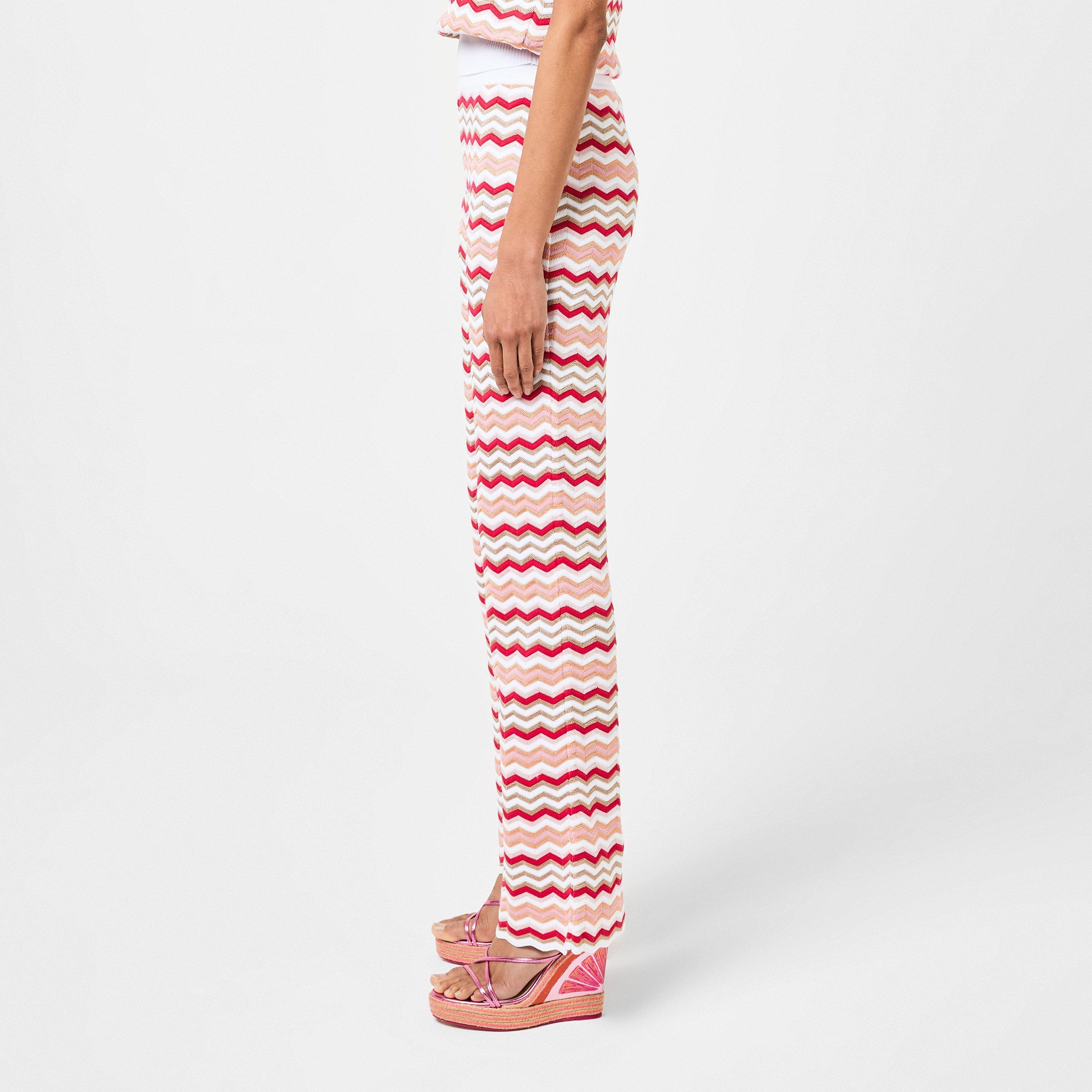 Multi White - Missoni - Trouser - 2