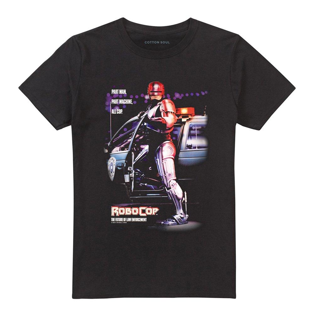 Black - Other - Robocop Poster T Shirt Black - 4