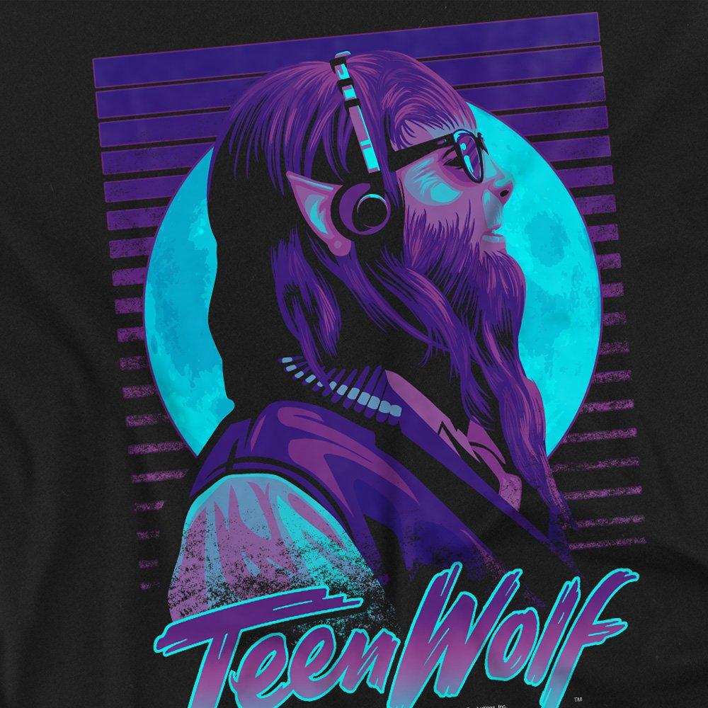 Black - Other - Teen Wolf Headphone Wolf T Shirt Black - 2