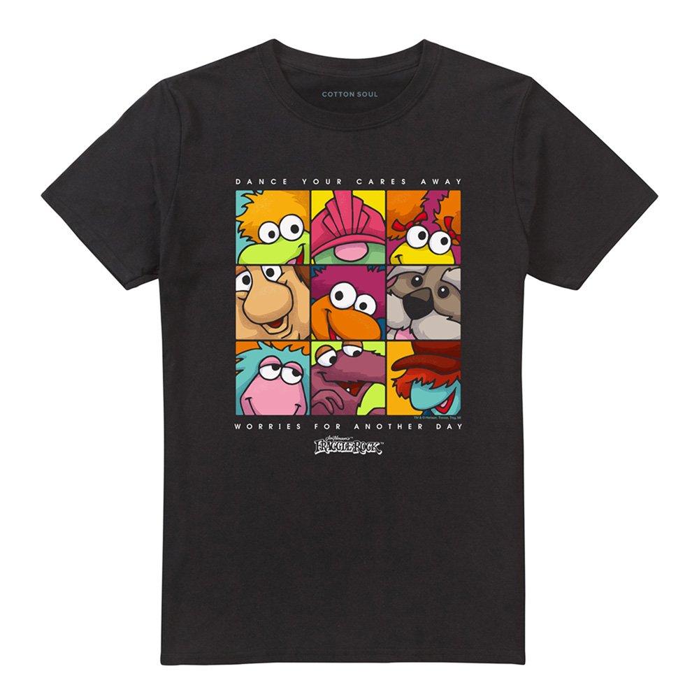 Black - Other - Fraggle Rock Squared T Shirt Black - 4