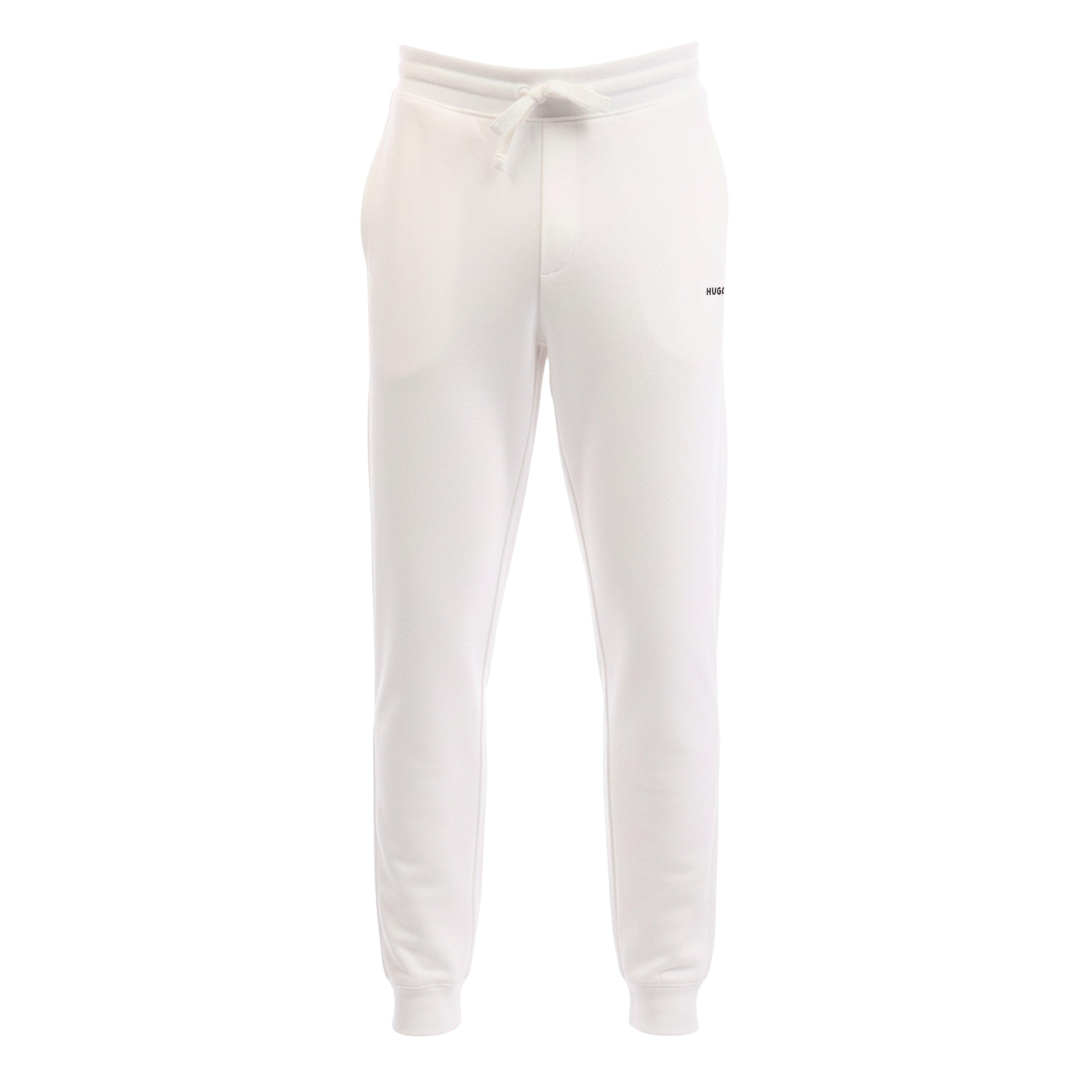 Natural - Hugo - Dayote Logo Print Tracksuit Bottoms - 1