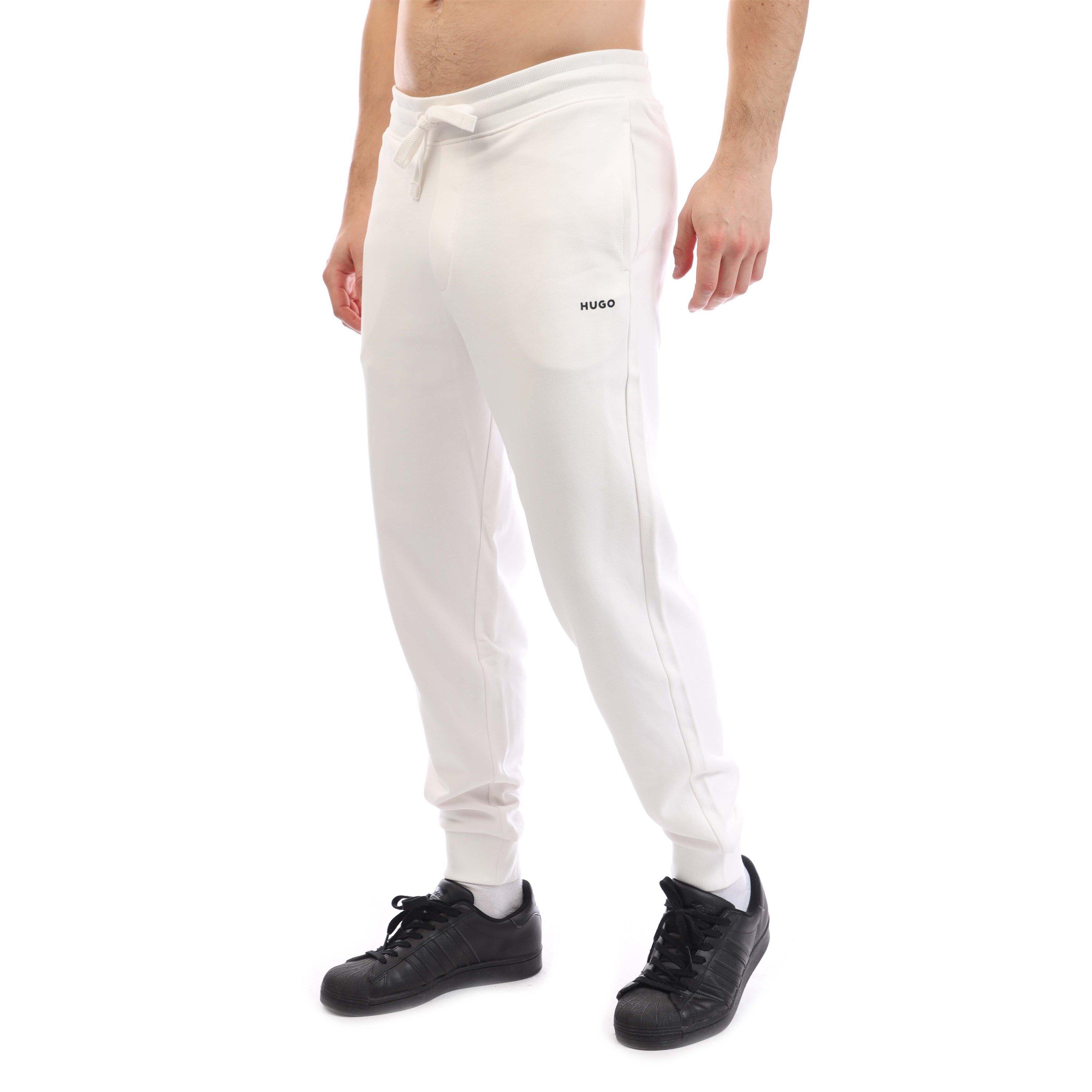 Natural - Hugo - Dayote Logo Print Tracksuit Bottoms - 6