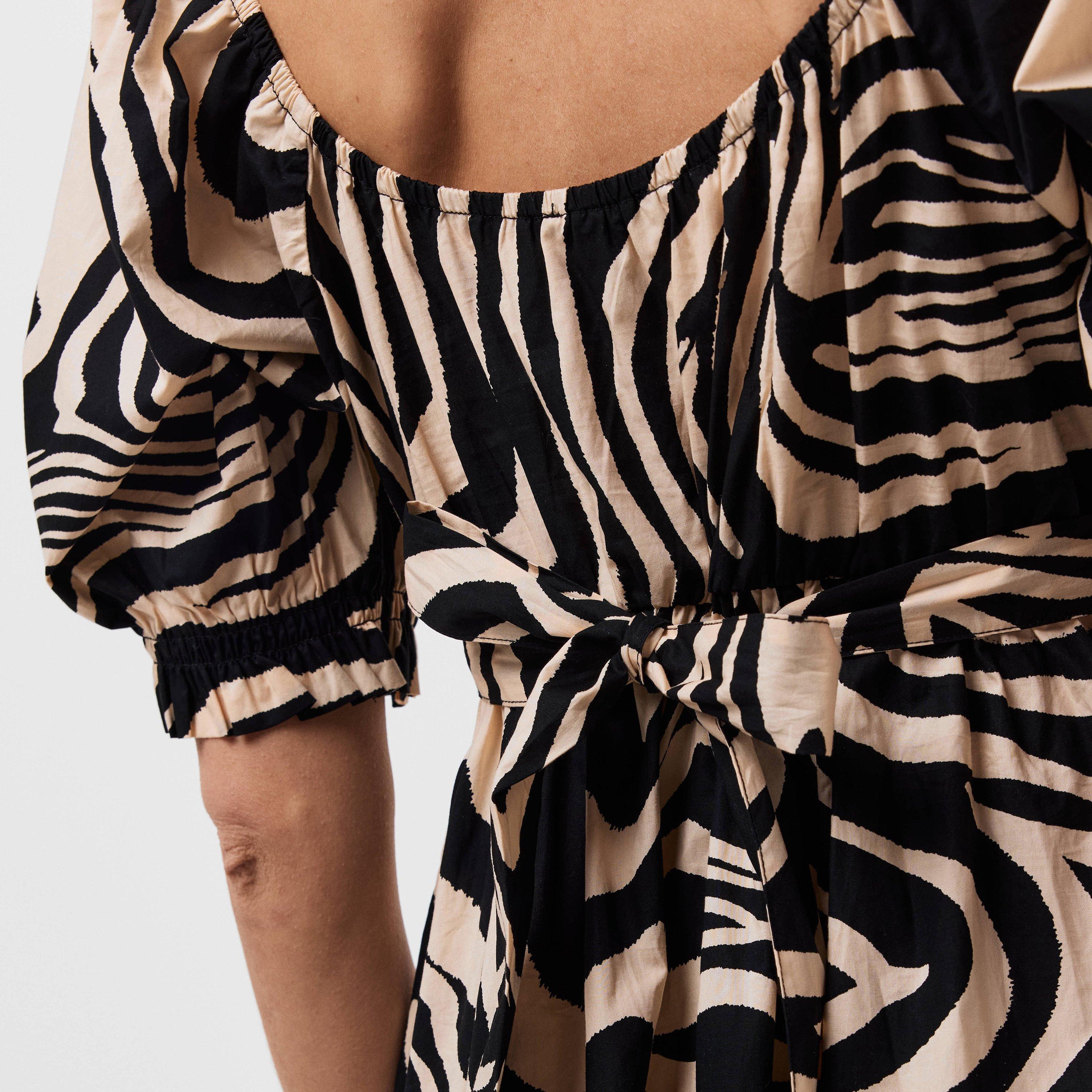 Black - Nobodys Child - Ginger Milkmaid Dress - 5