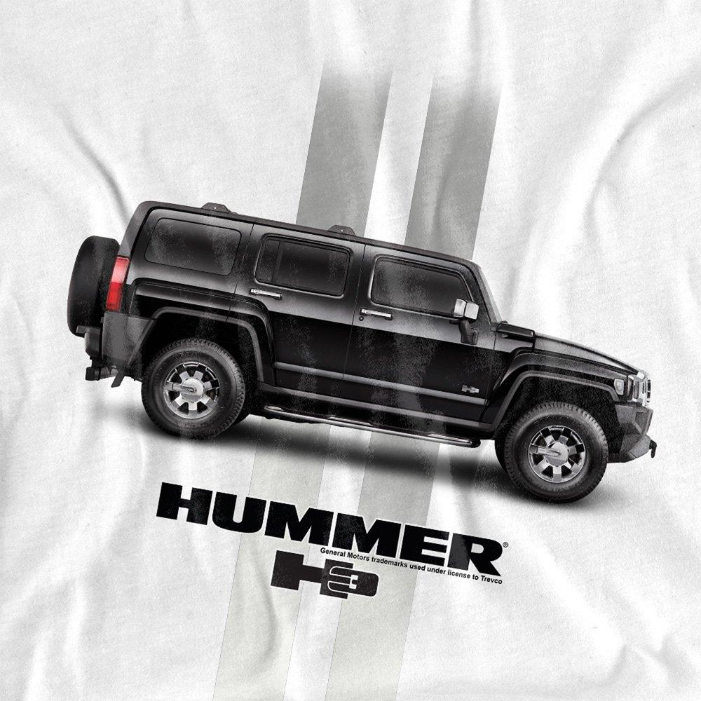 White - Other - Hummer H3 Stripes T Shirt White - 2