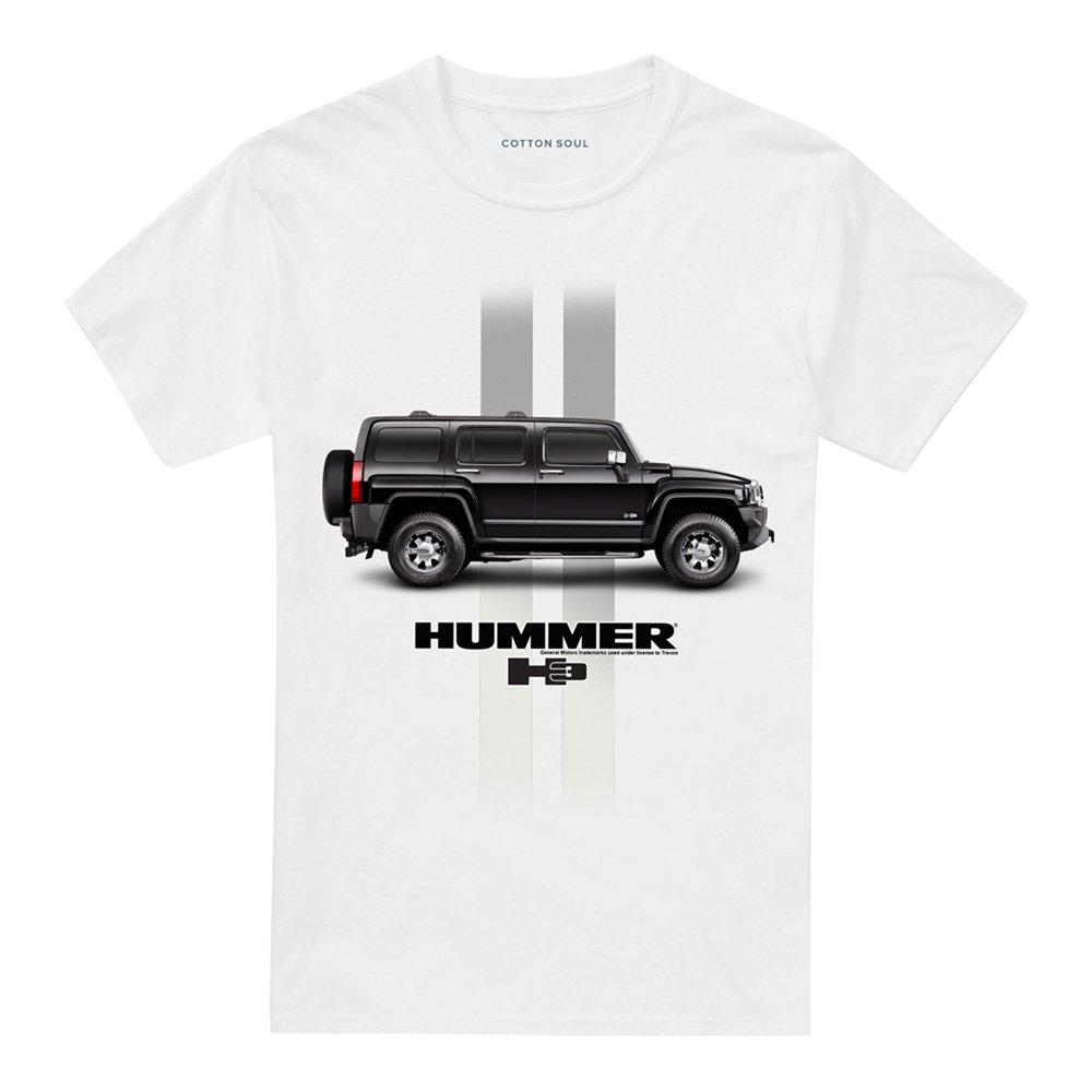 White - Other - Hummer H3 Stripes T Shirt White - 4
