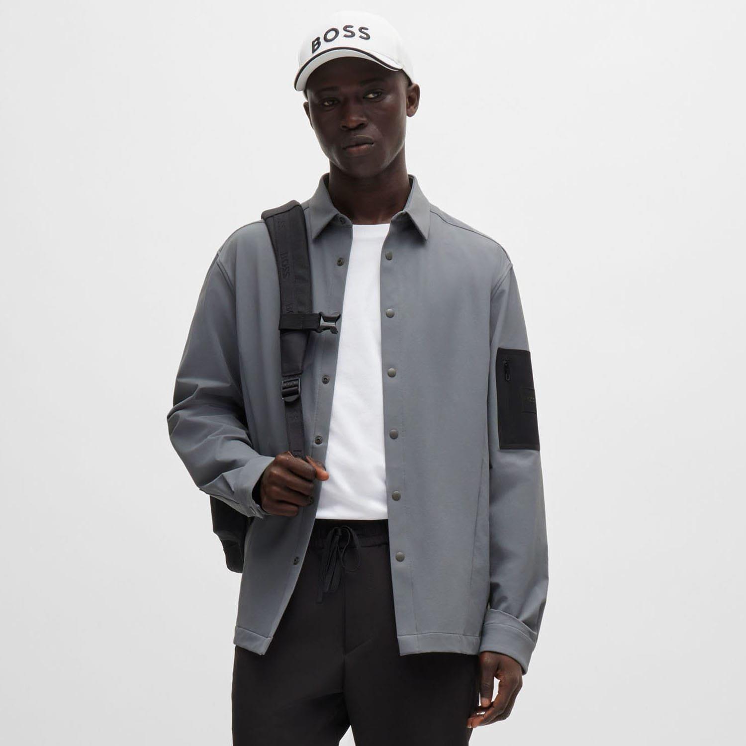 Beige - Boss - Expedit Overshirt - 3