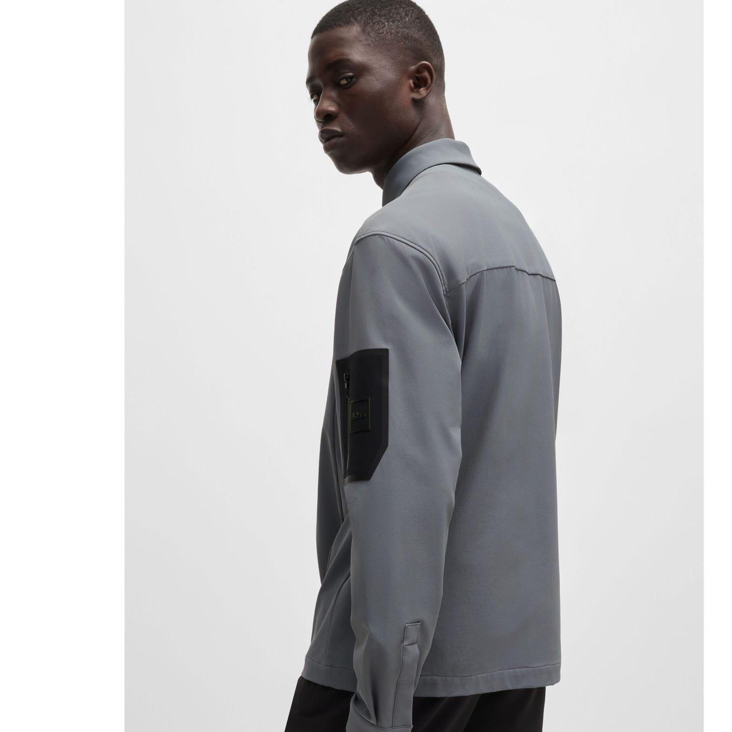 Beige - Boss - Expedit Overshirt - 4