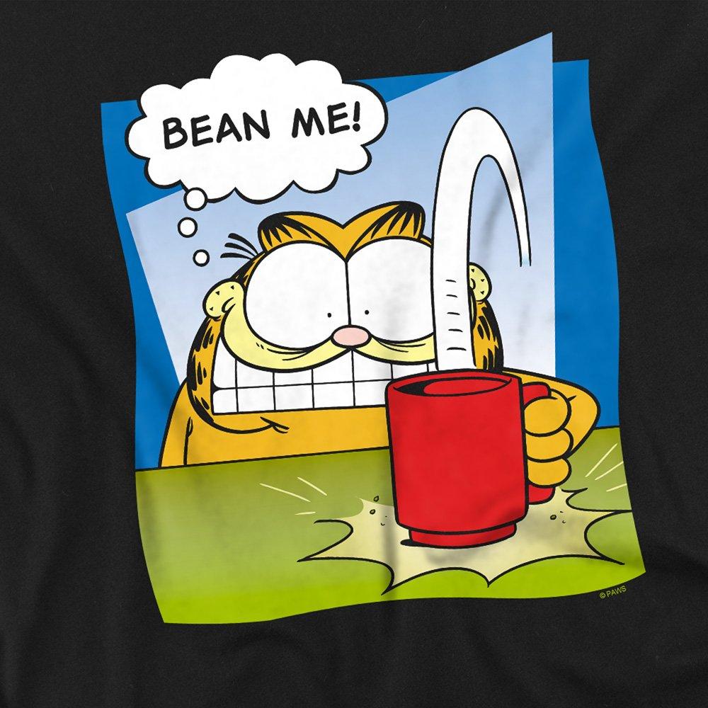 Black - Garfield - Garfield Bean Me T Shirt Black - 2