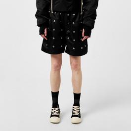 Rick Owens Drkshdw Press-Stud Shorts