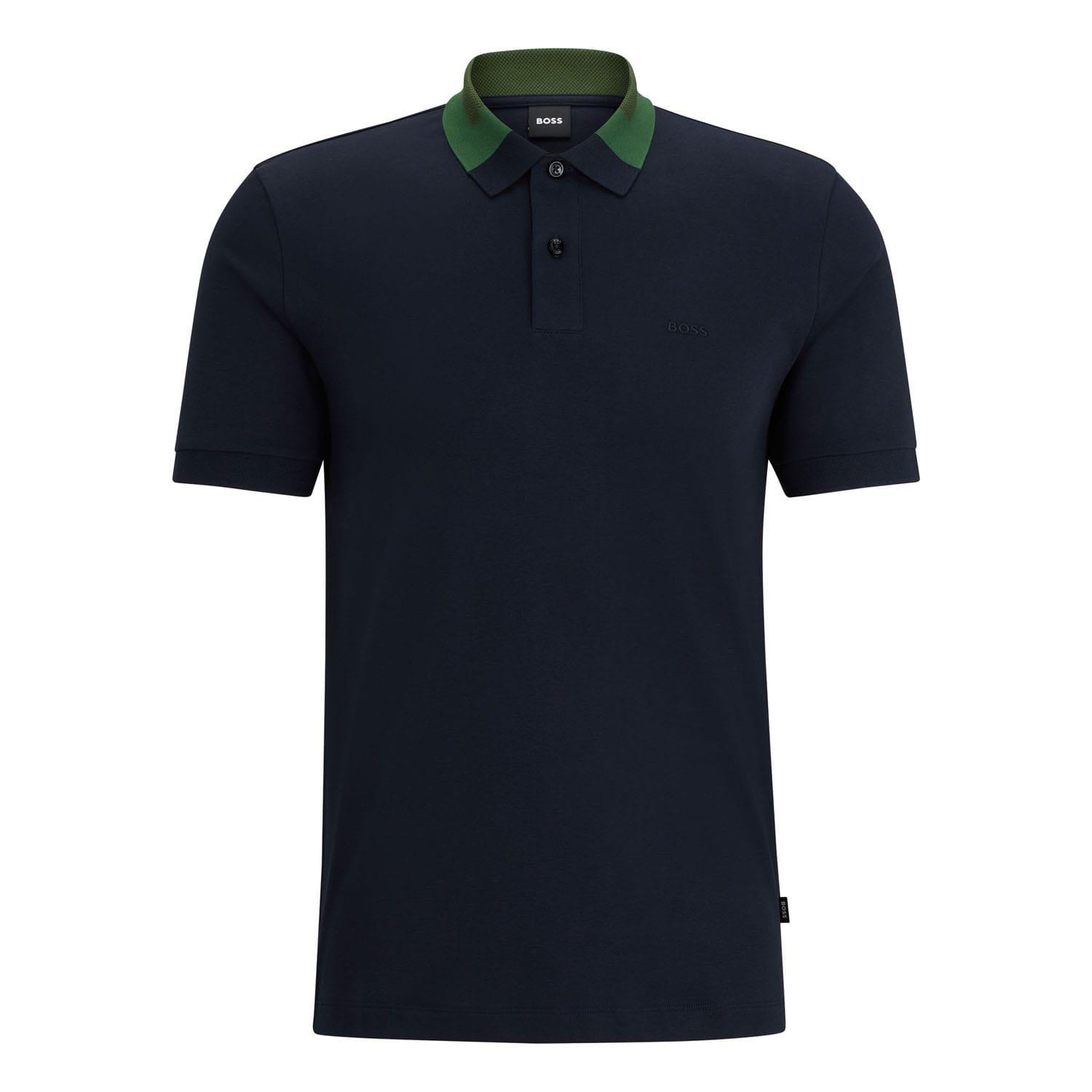 Dark Blue - Boss - Phillipson 116 Polo Shirt - 5