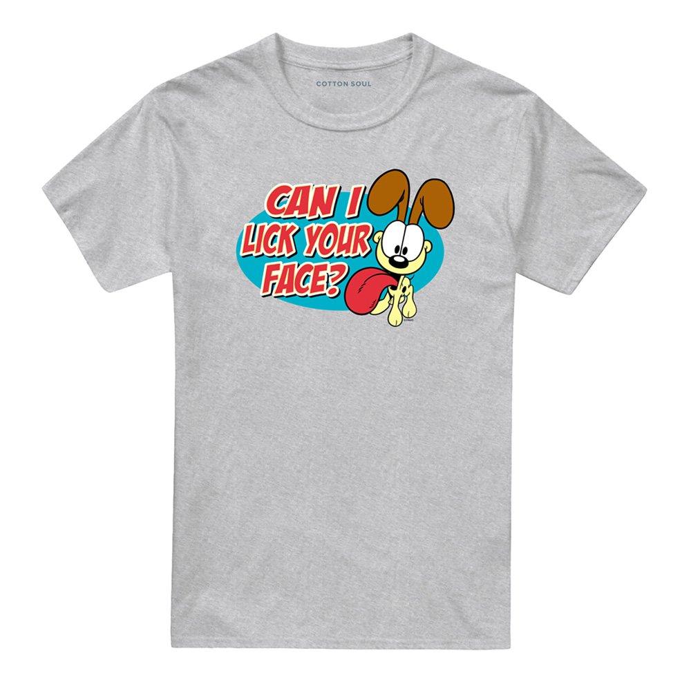 Grey - Garfield - Garfield Question T Shirt Athletic Heather - 4