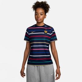 Nike France Academy Pro Home Pre Match Shirt 2024 Womens