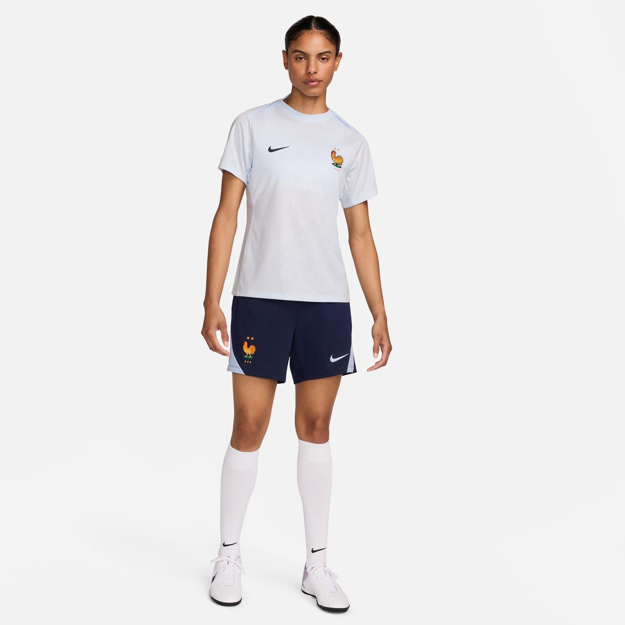 Blue - Nike - France Academy Pro Away Pre-Match Shirt 2024 Womens - 6