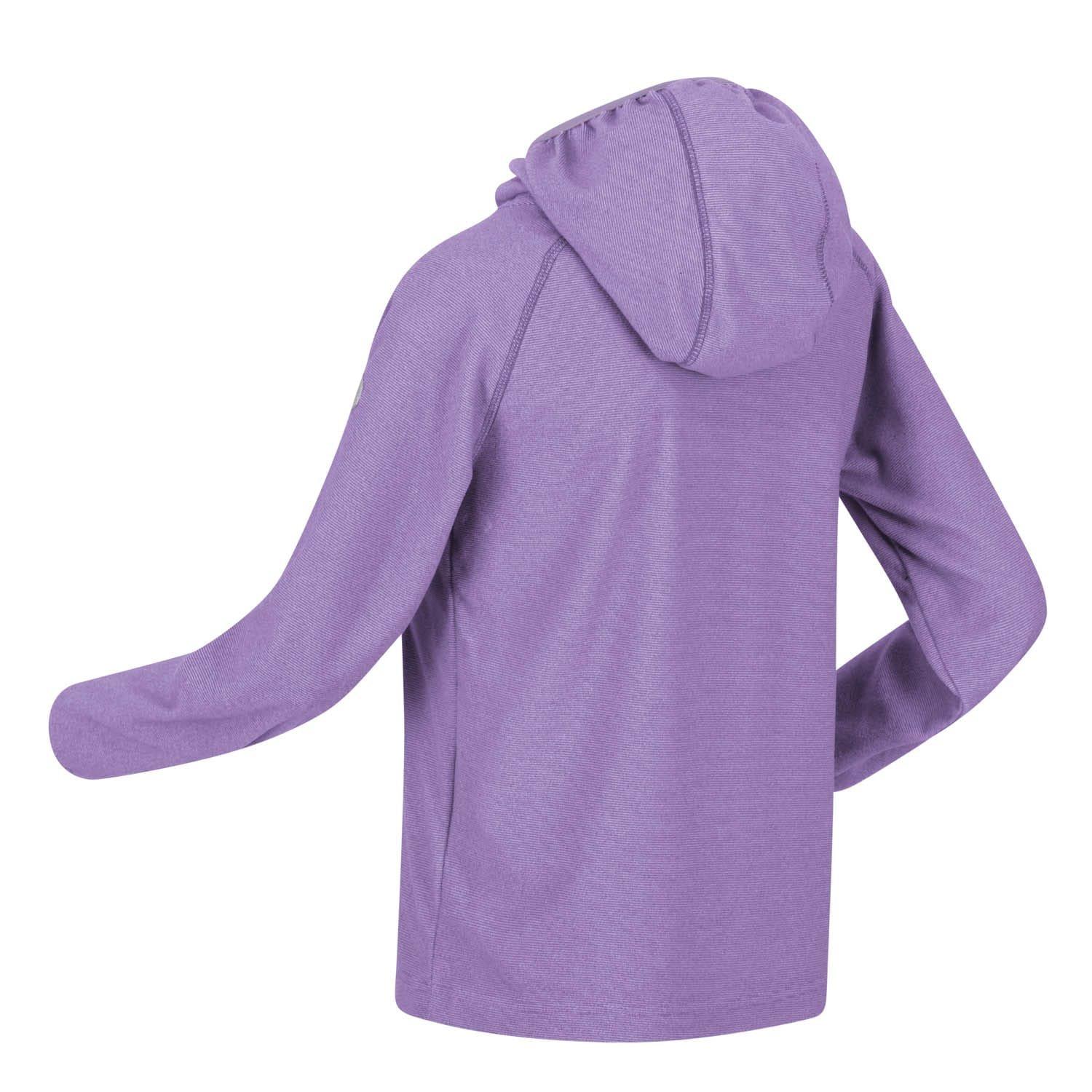 Purple - Regatta - Loco Hooded Fleece - 2