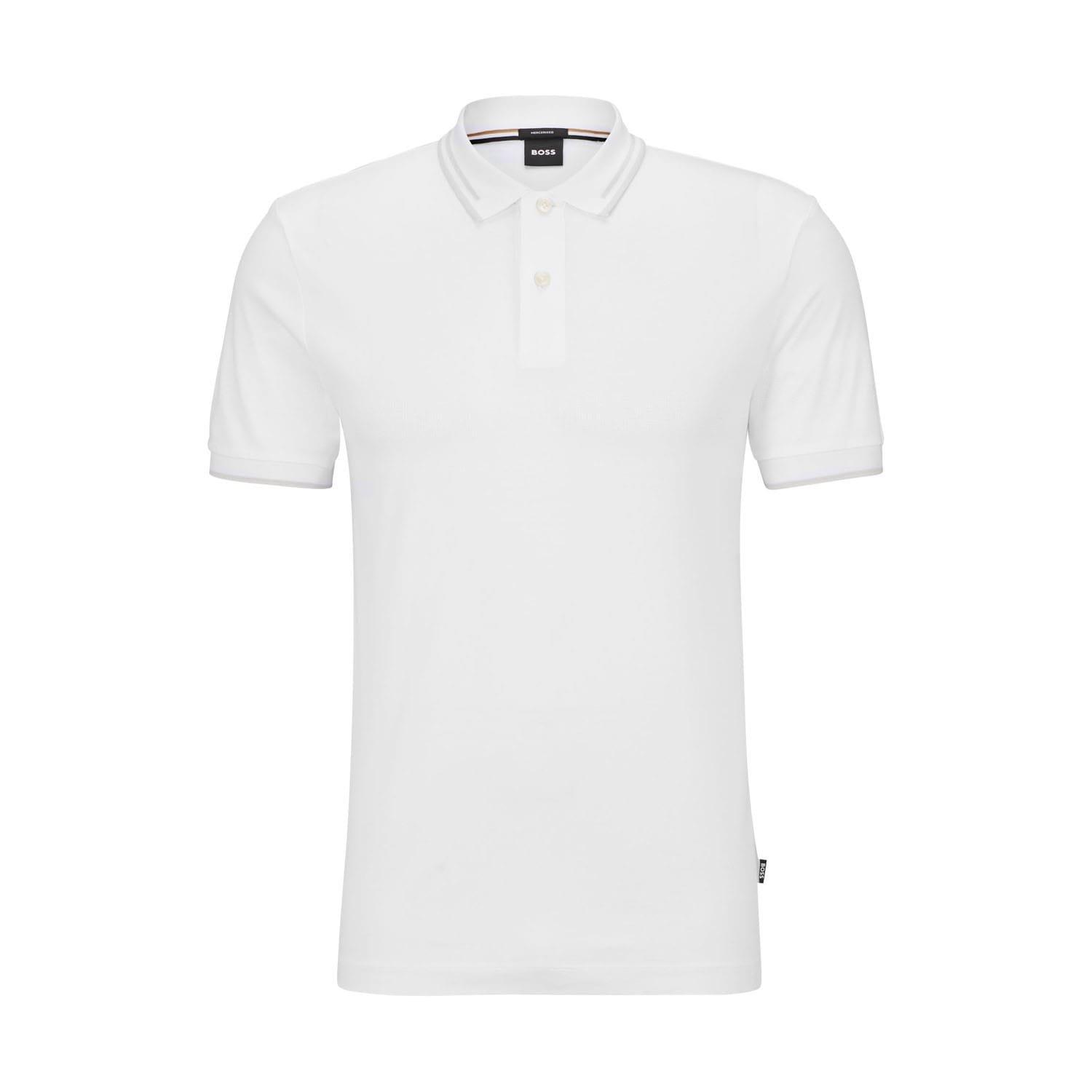 White - Boss - Phillipson 115 Polo Shirt