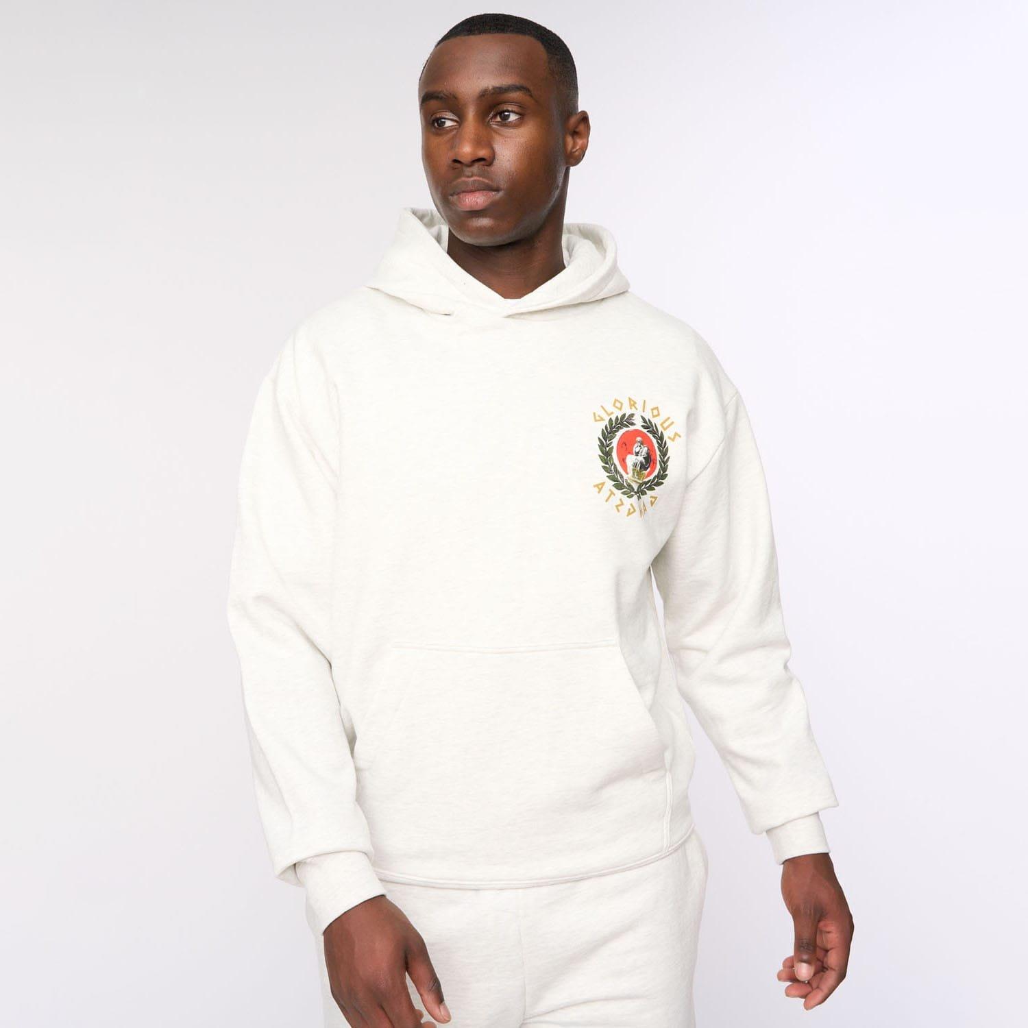 Grey - Glorious Gangsta - Ceazar Hoodie - 1