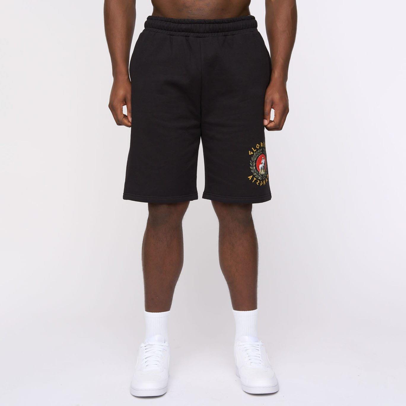 Black - Glorious Gangsta - Ceazar Jog Shorts - 1