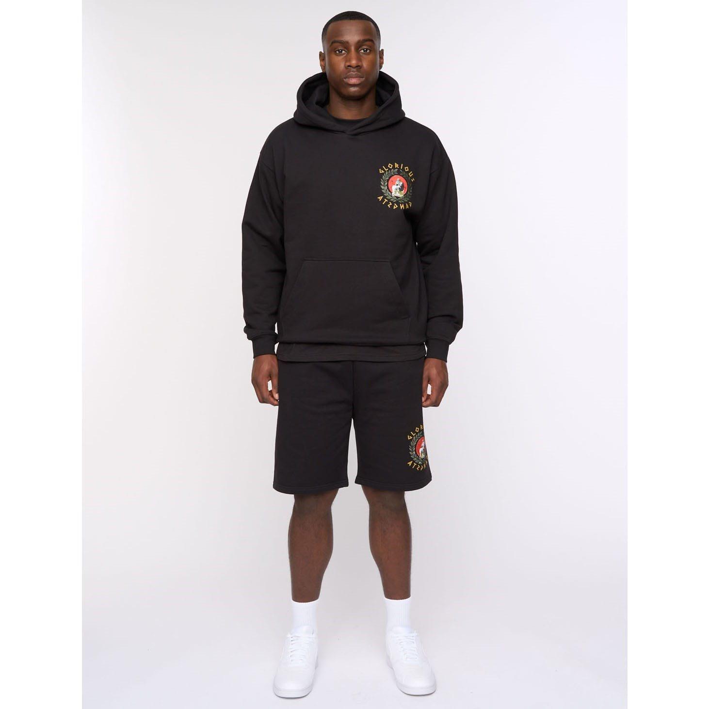 Black - Glorious Gangsta - Ceazar Jog Shorts - 4