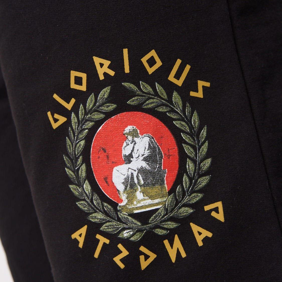 Black - Glorious Gangsta - Ceazar Jog Shorts - 5