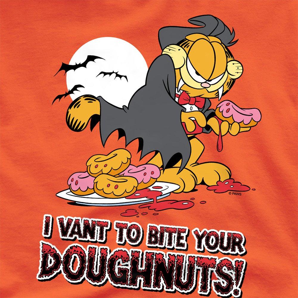 Orange - Garfield - Garfield I Vant Doughnuts T Shirt Orange - 2