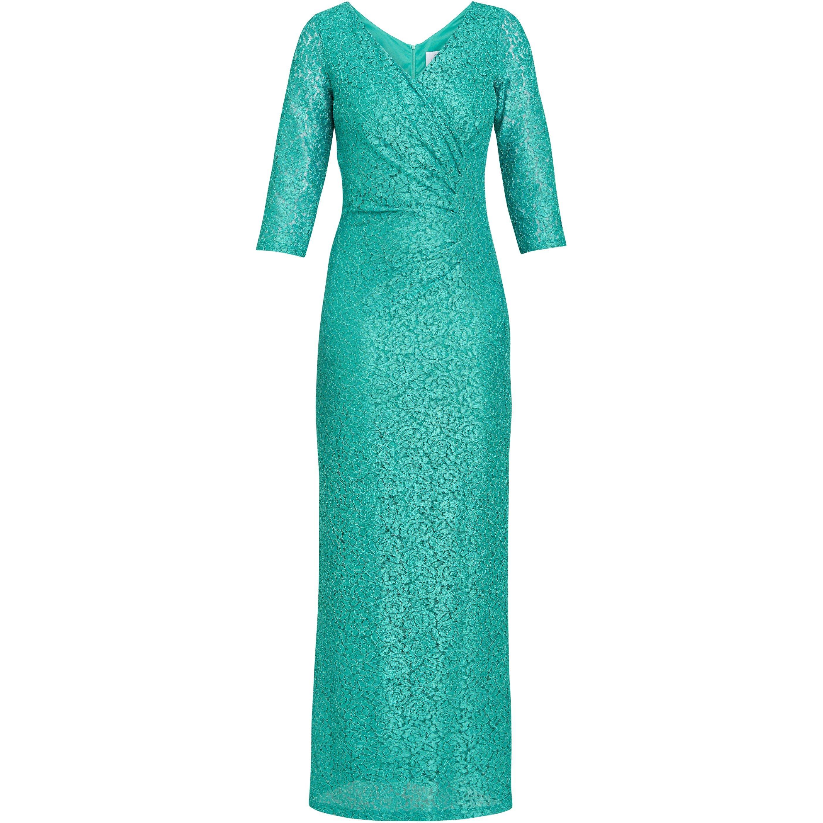 Jade - Gina Bacconi - Fearne Lace Wrap Maxi Dress - 4