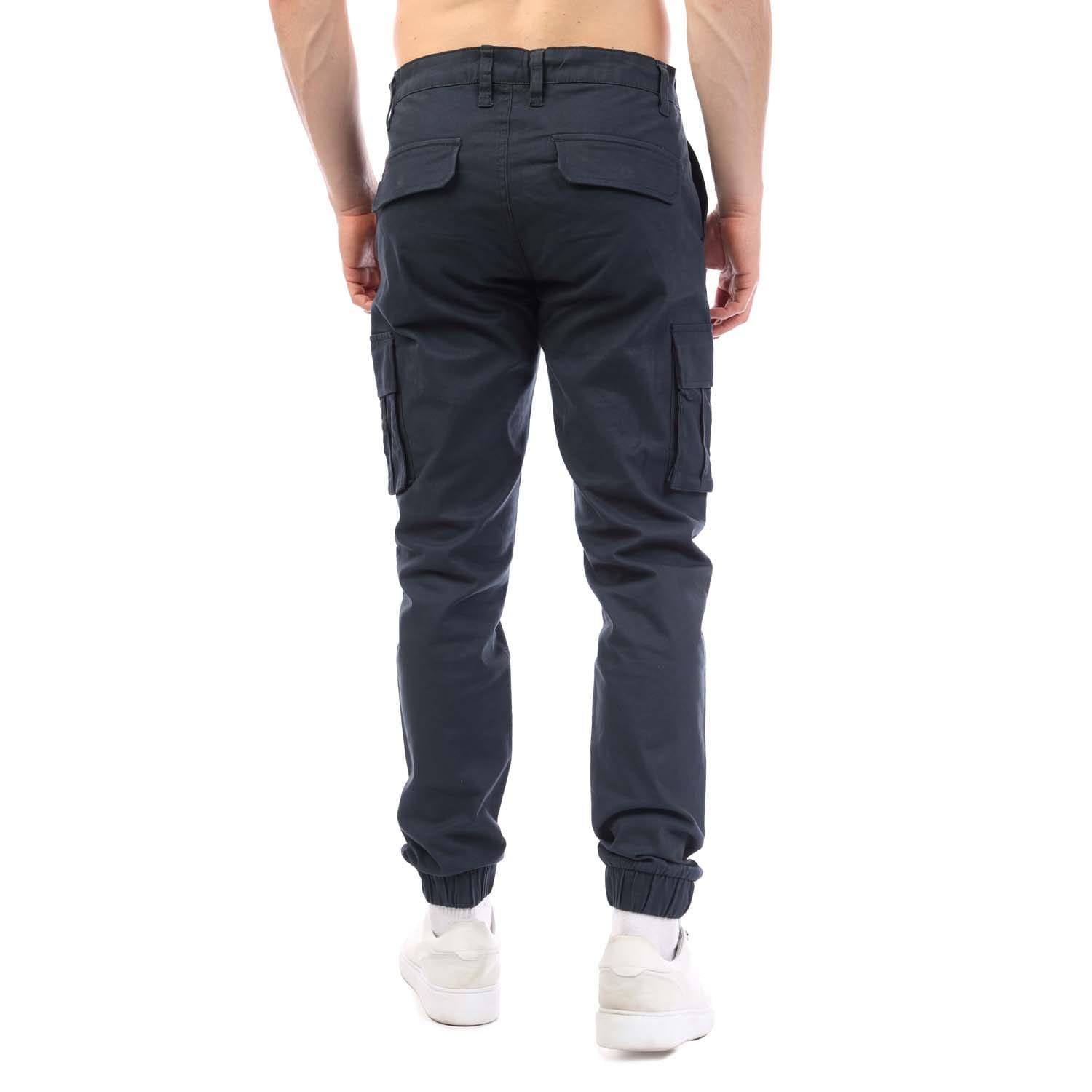 Navy - Duck and Cover - Chemmer Woven Joggers - 3