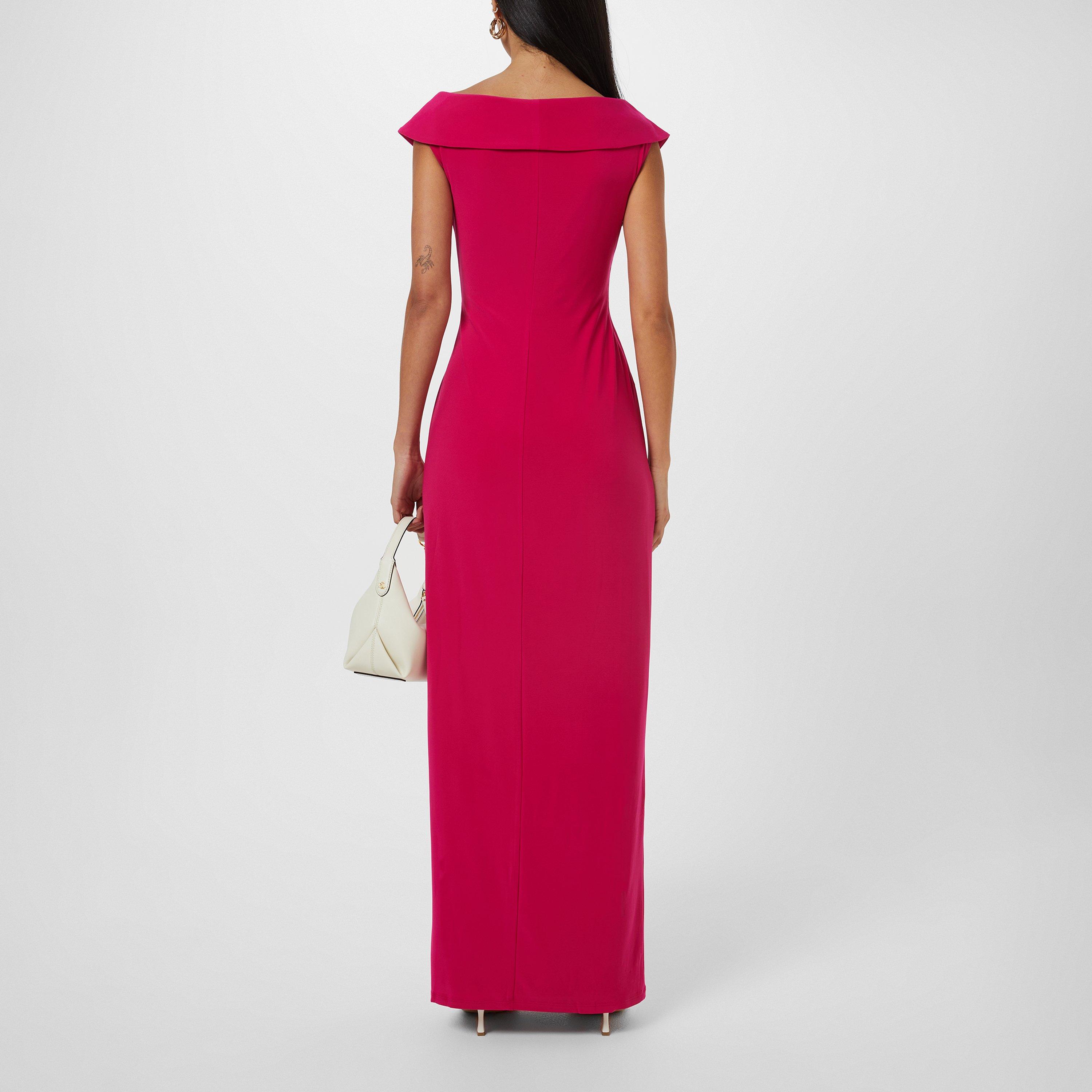Sport Pink - Lauren by Ralph Lauren - Leonidas Twist Gown - 3