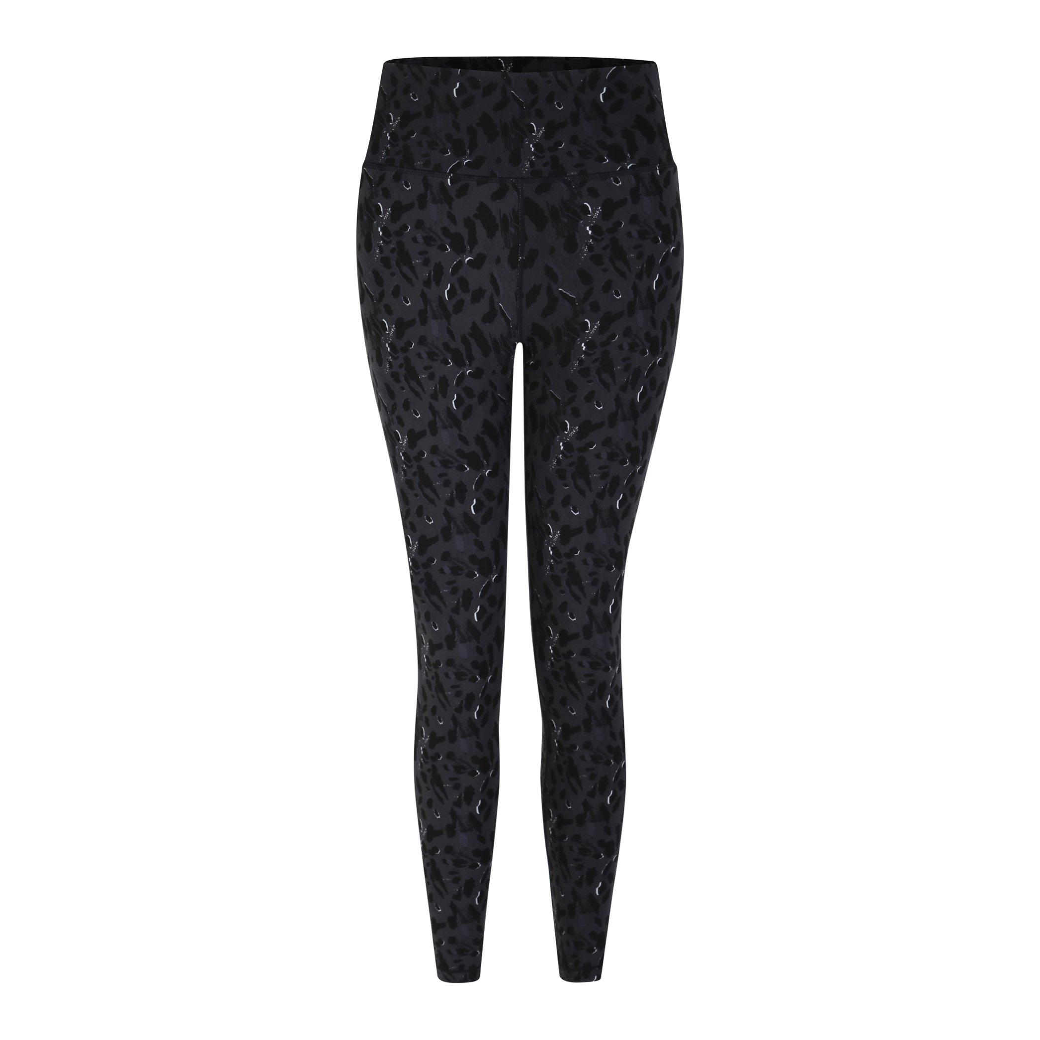 Dare 2B Women's Influential Performance Leggings Legging - Blackdashprn - 8 (XS)