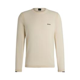 Hugo Logo Print Regular-Fit Sweater