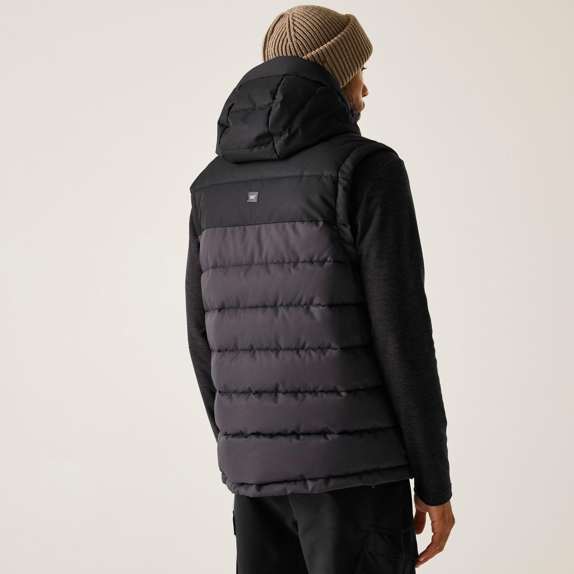 Black - Regatta - Men's Aldthorn Bodywarmer Water-Repellent Insulated Sleeveless Gilet - 2