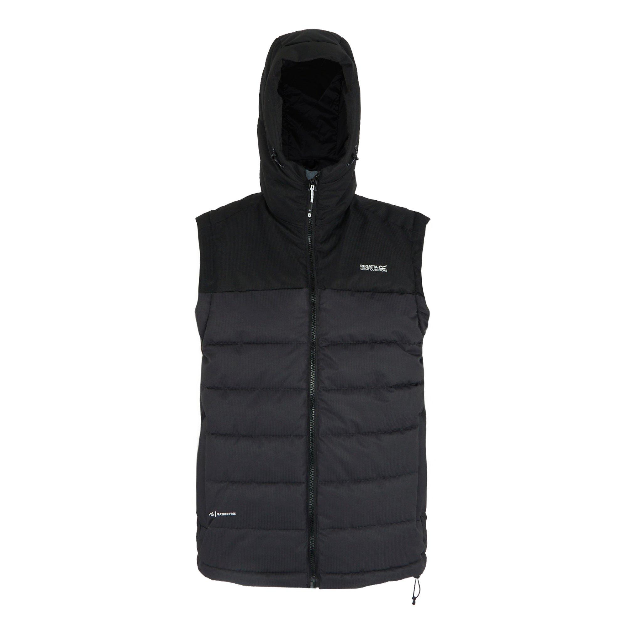Black - Regatta - Men's Aldthorn Bodywarmer Water-Repellent Insulated Sleeveless Gilet - 6