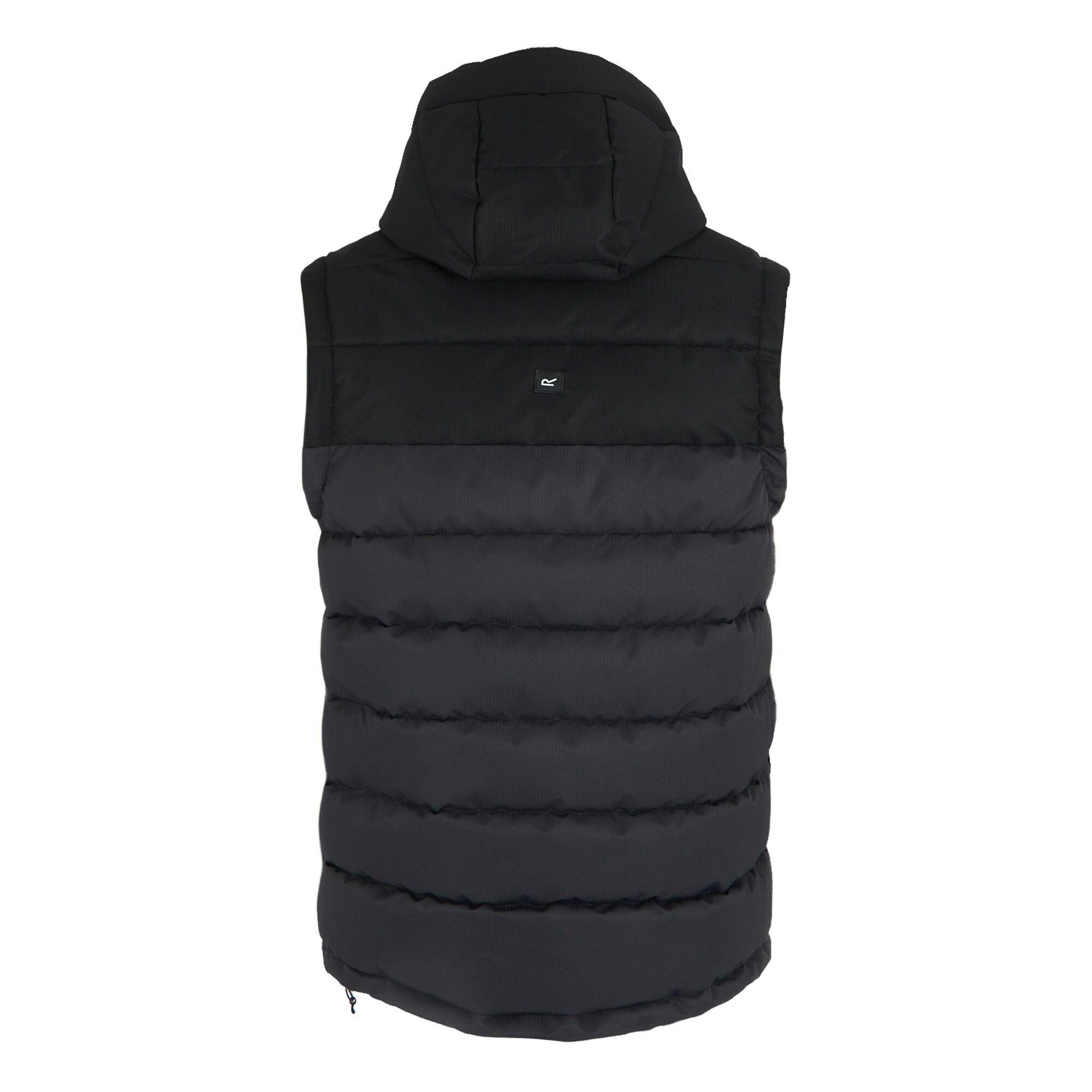 Black - Regatta - Men's Aldthorn Bodywarmer Water-Repellent Insulated Sleeveless Gilet - 7