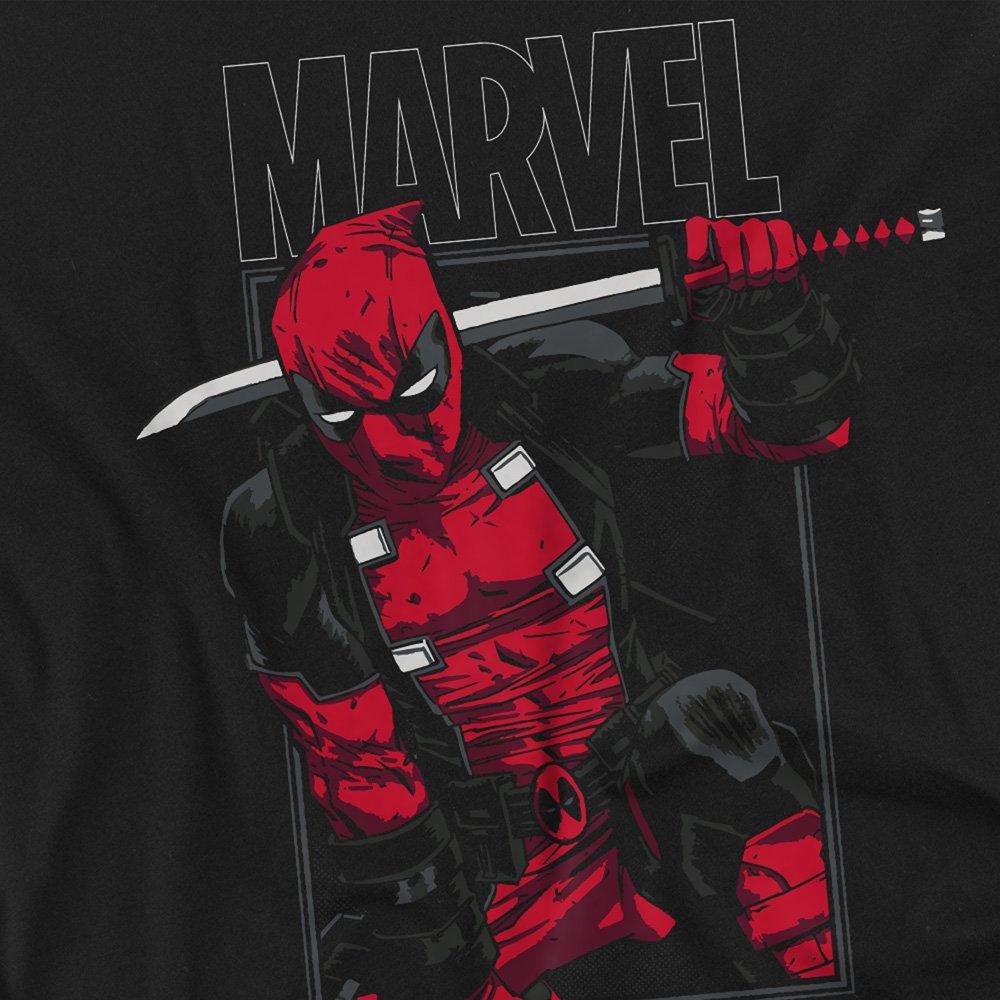Black - Deadpool - Deadpool Sword Unisex T-Shirt Black - 2