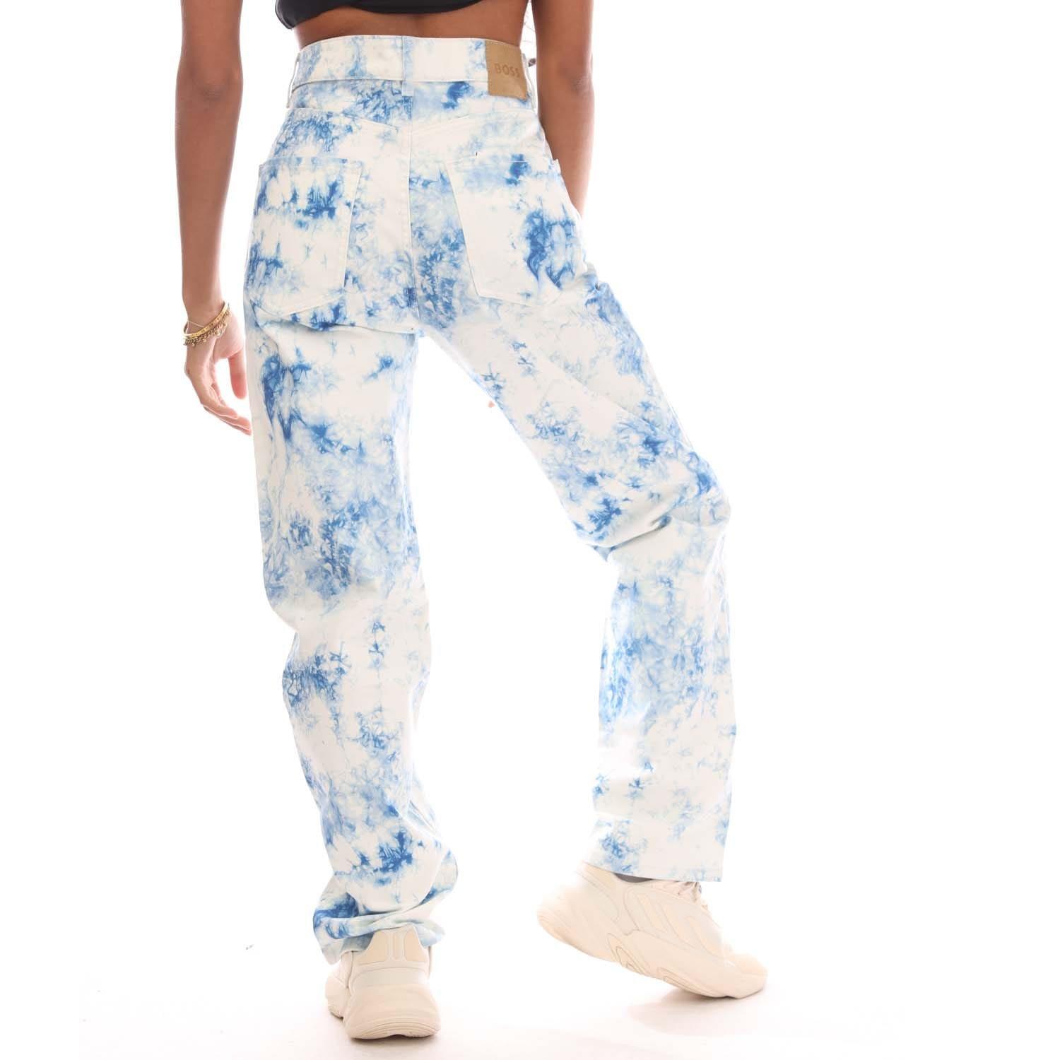 Multi Colour - Boss - Straight-Fit Cropped Jeans - 4