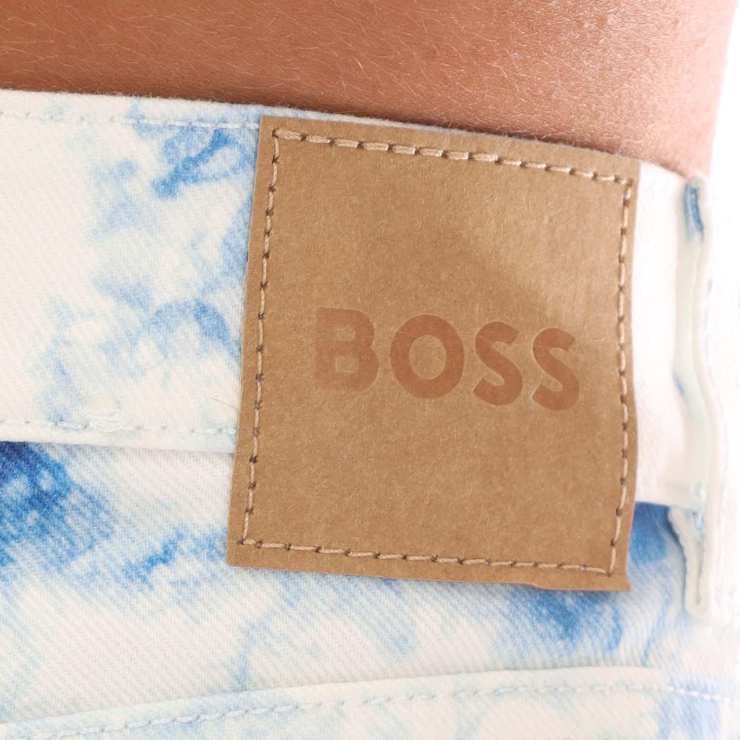 Multi Colour - Boss - Straight-Fit Cropped Jeans - 5