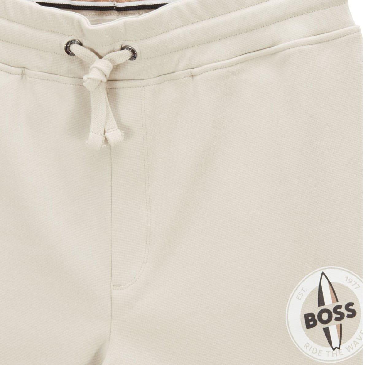 Beige - Boss - Javan Tracksuit Bottoms - 3