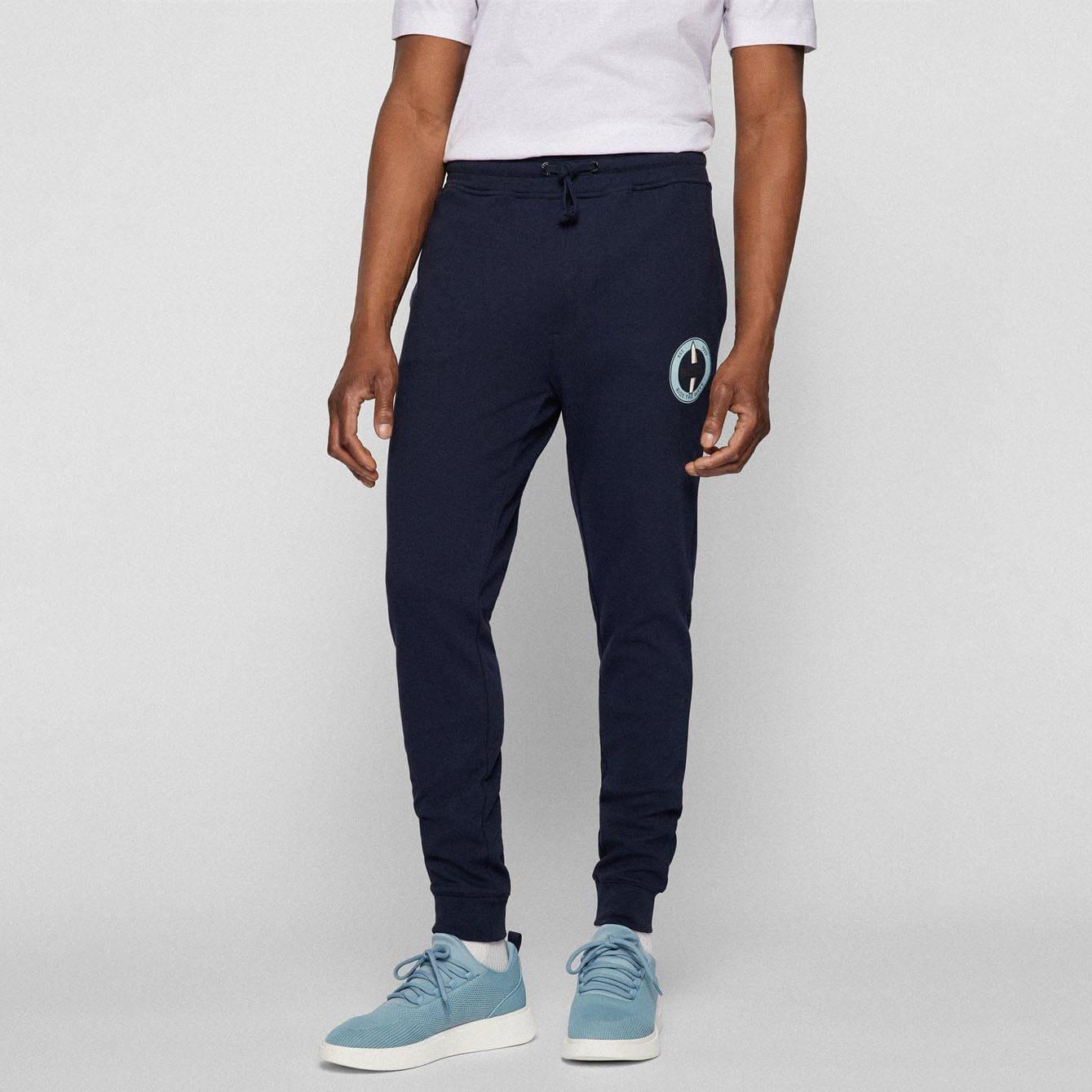 Dark Blue - Boss - Javan Tracksuit Bottoms - 2