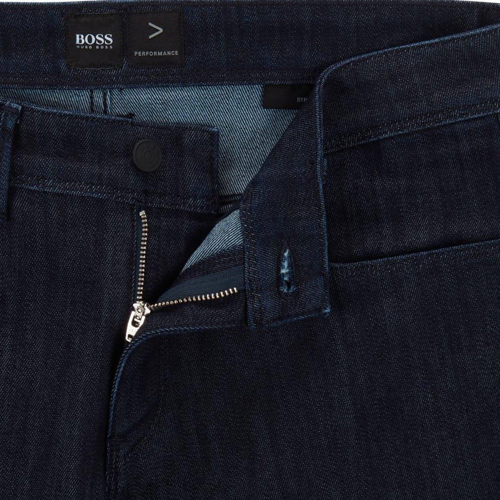 Navy - Boss - Delaware3 Slim-Fit Jeans - 4