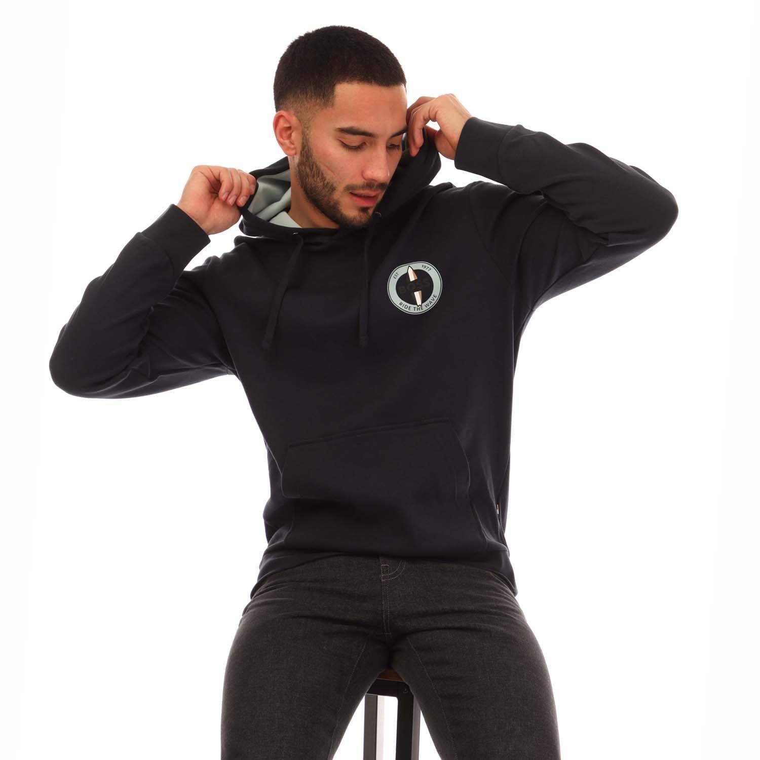 Dark Blue - Boss - Sewin Hoodie - 4