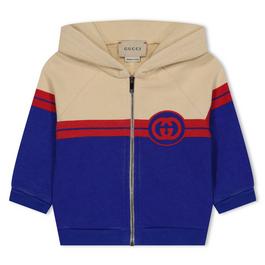 Gucci Interlocking G Zip Hoodie Infants