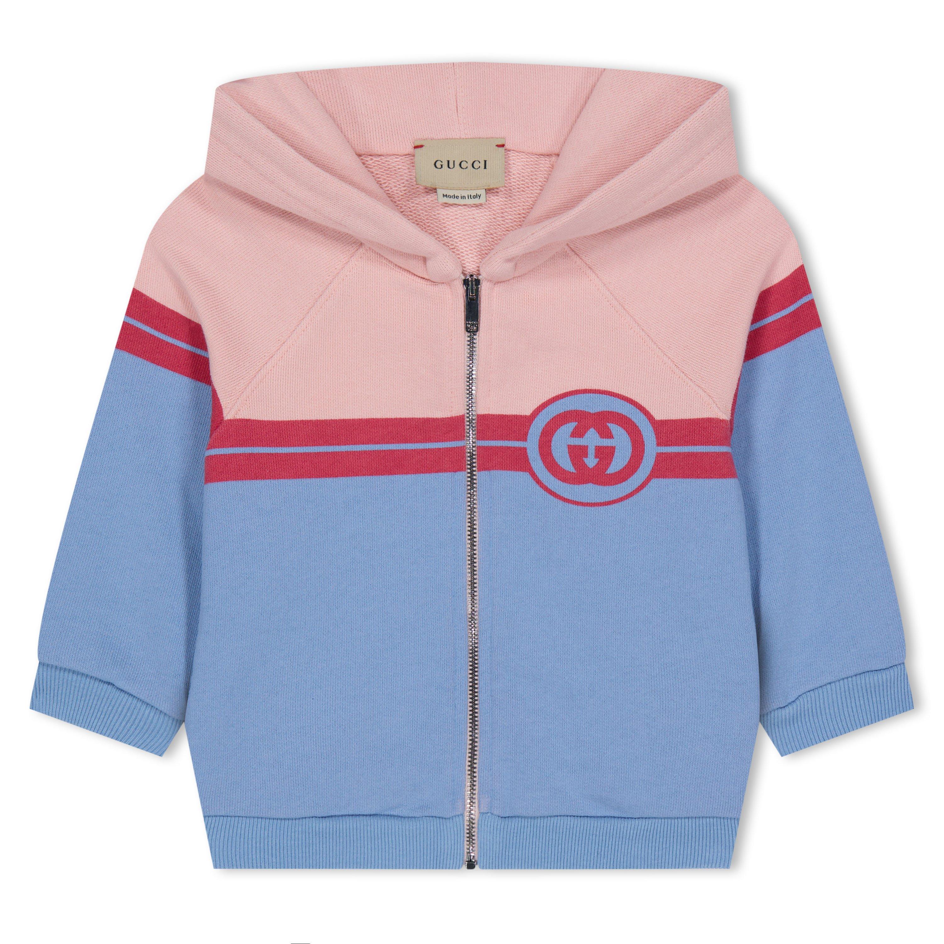 Multi 6372 - Gucci - Interlocking G Zip Hoodie Infants - 1