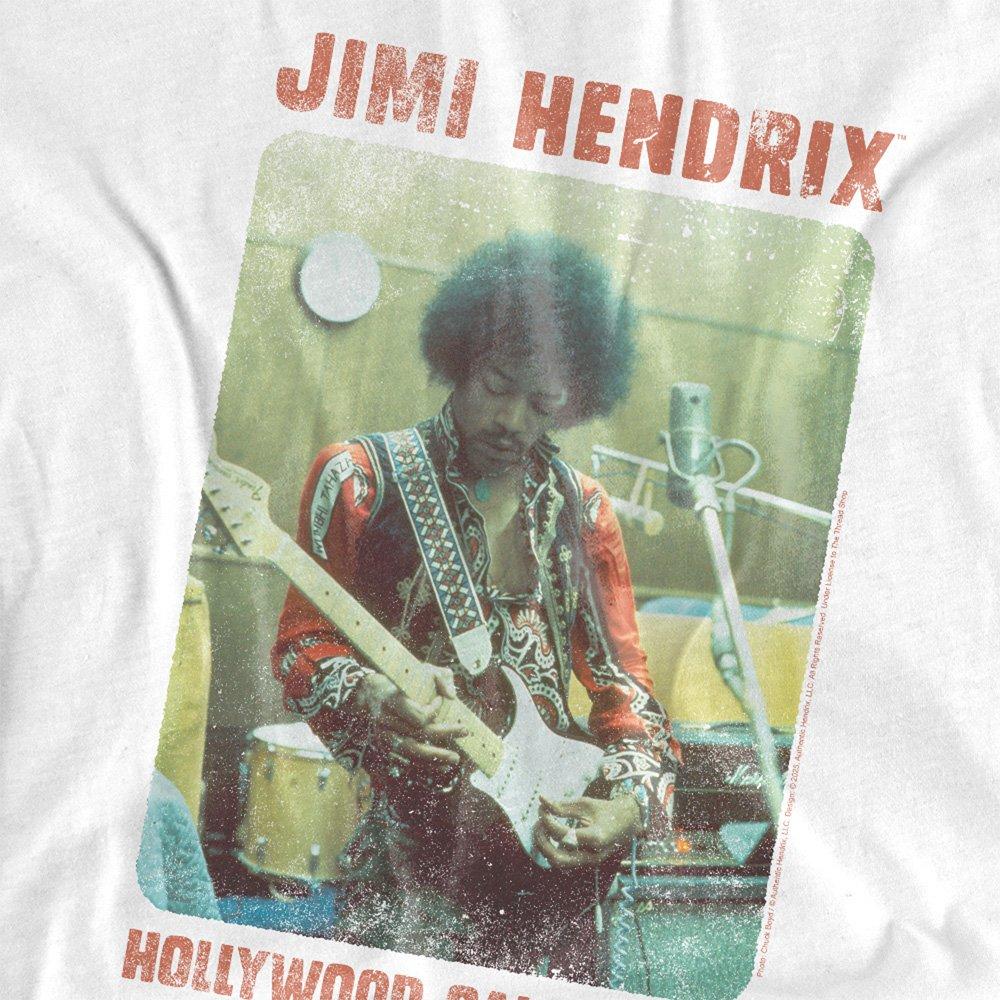 White - Other - Jimi Hendrix - California 1968 (Back Prnt) T-Shirt - 2