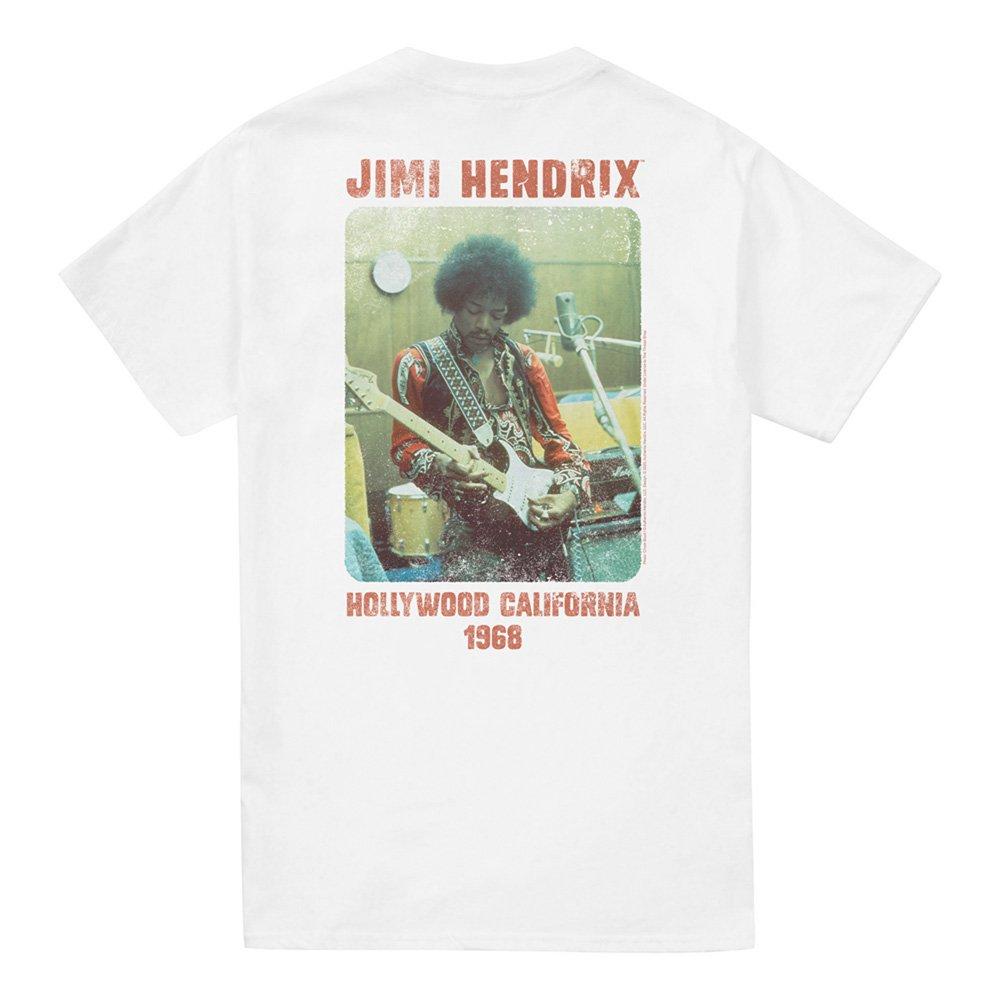 White - Other - Jimi Hendrix - California 1968 (Back Prnt) T-Shirt - 5