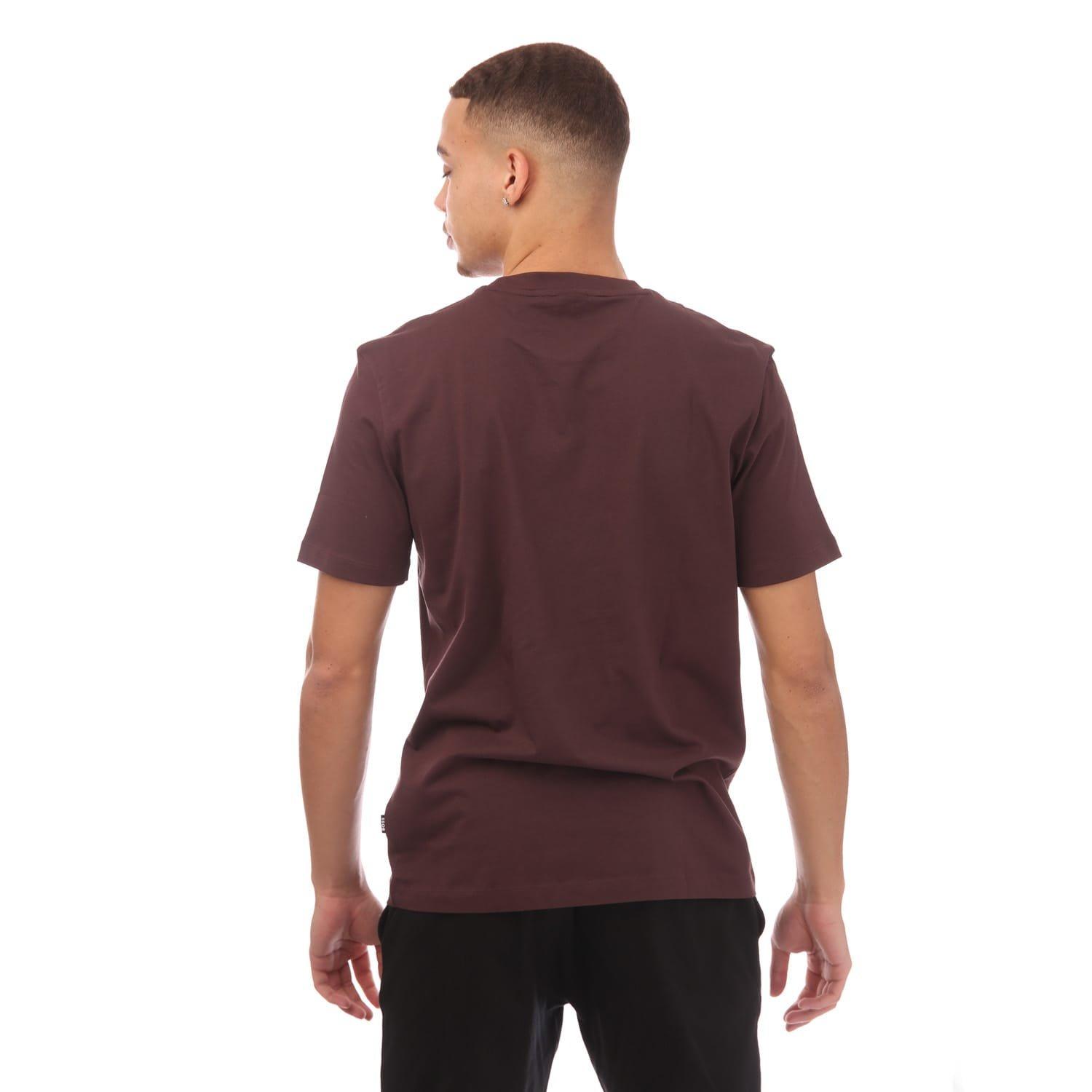 Red - Boss - Rubber-Print Logo T-Shirt - 2