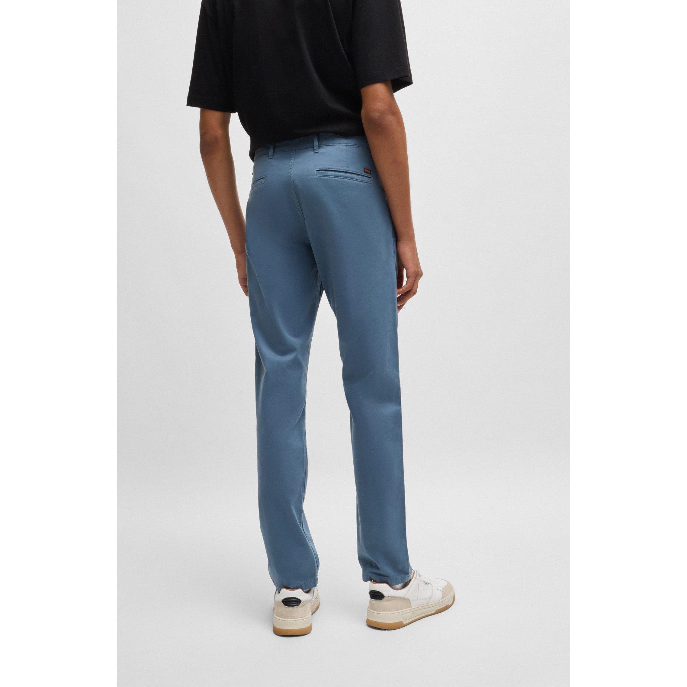 Blue - Boss - Slim-Fit Chinos - 6