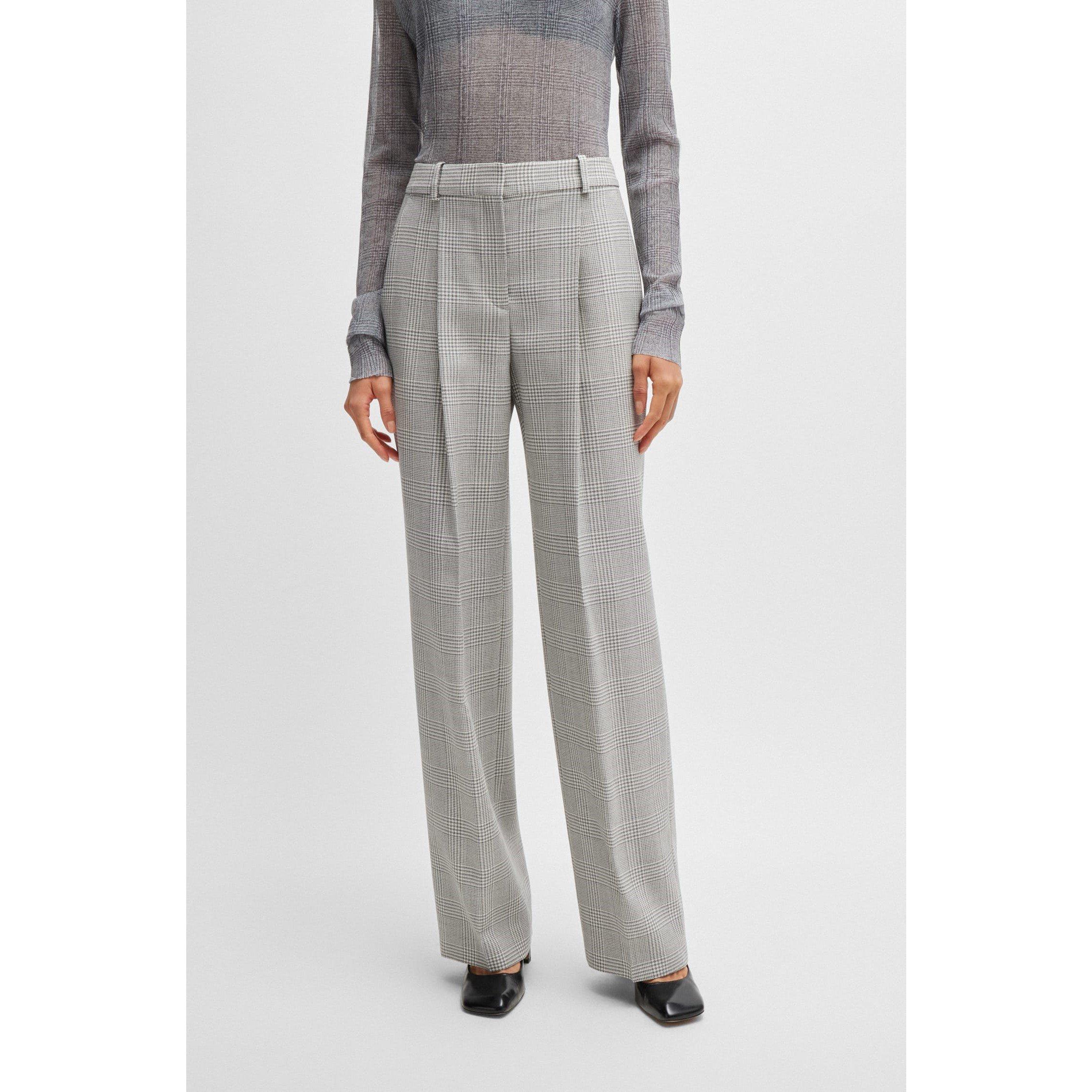 Multi Colour - Boss - Straight-Fit Trousers - 5