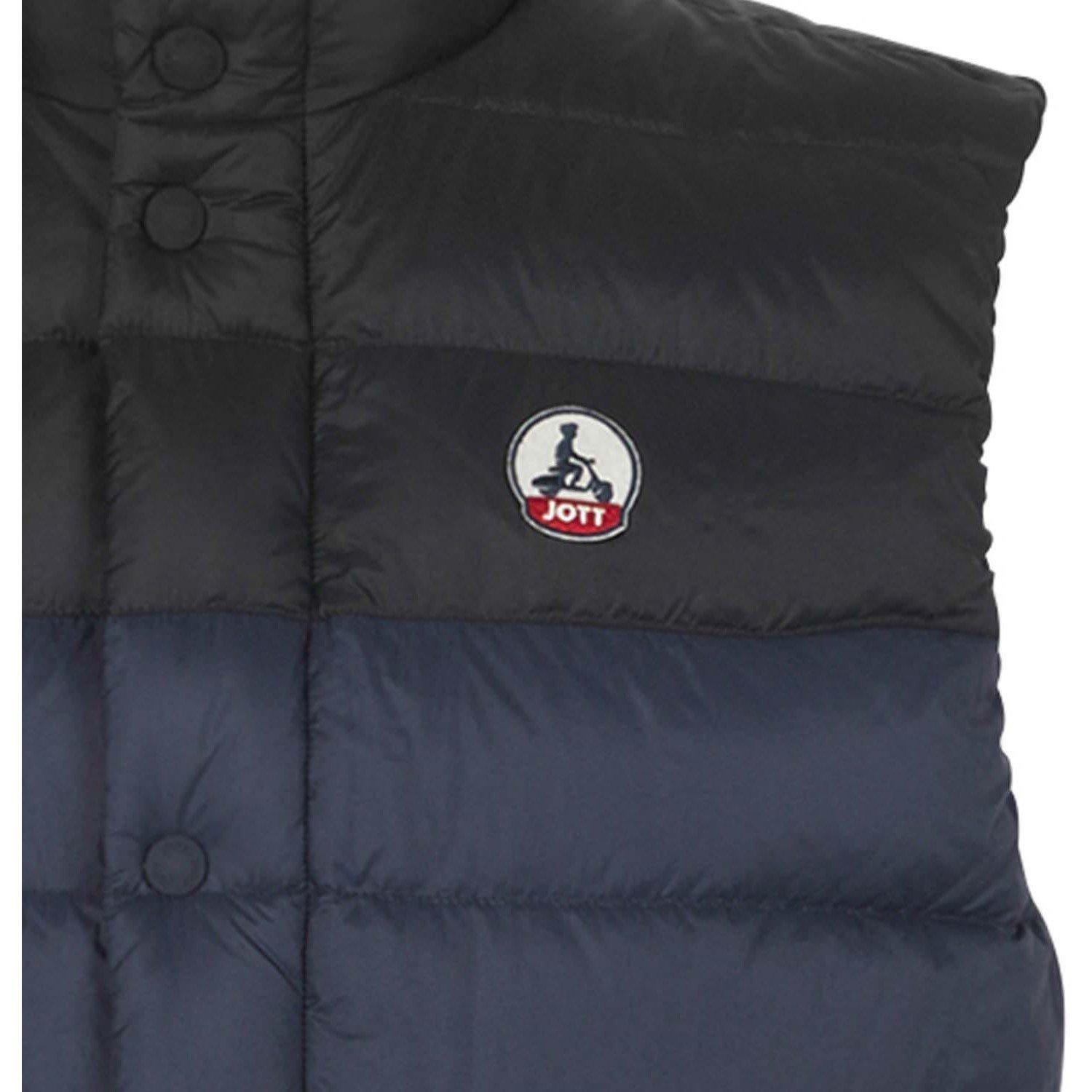 Navy - JOTT - Thomas Two-Tone Winter Gilet - 2