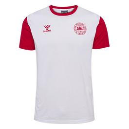 Hummel Denmark Fan T Shirt 2024 Adults