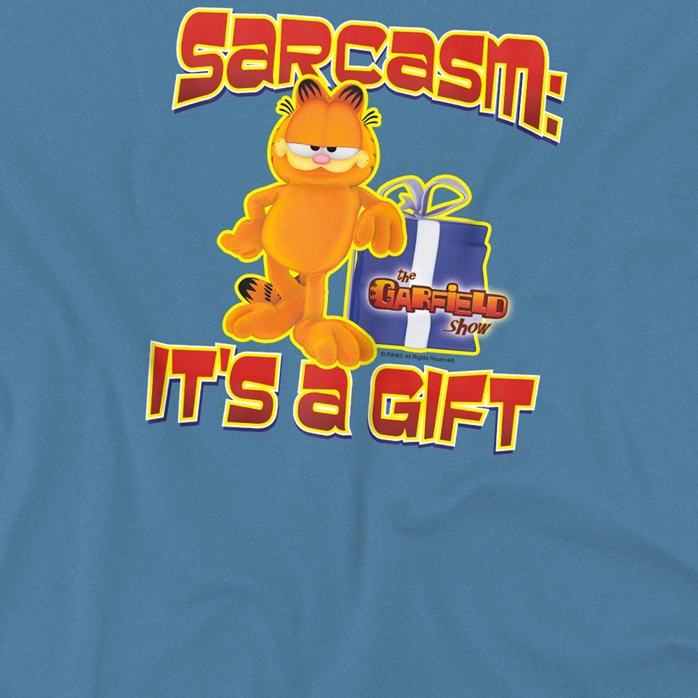 Blue - Garfield - Garfield Sarcasm T Shirt Carolina Blue - 2