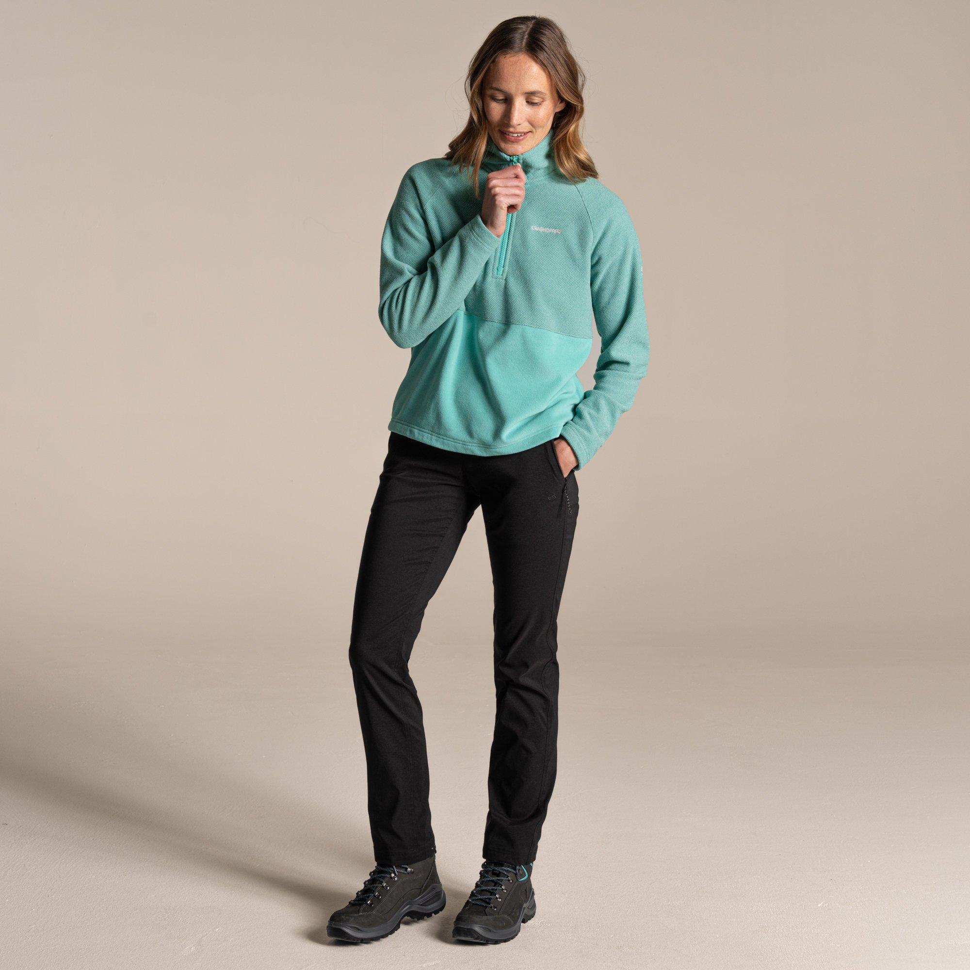 Craghoppers Women's Kiwi Pro Iii Water-Repellent Trousers - Black - 22R